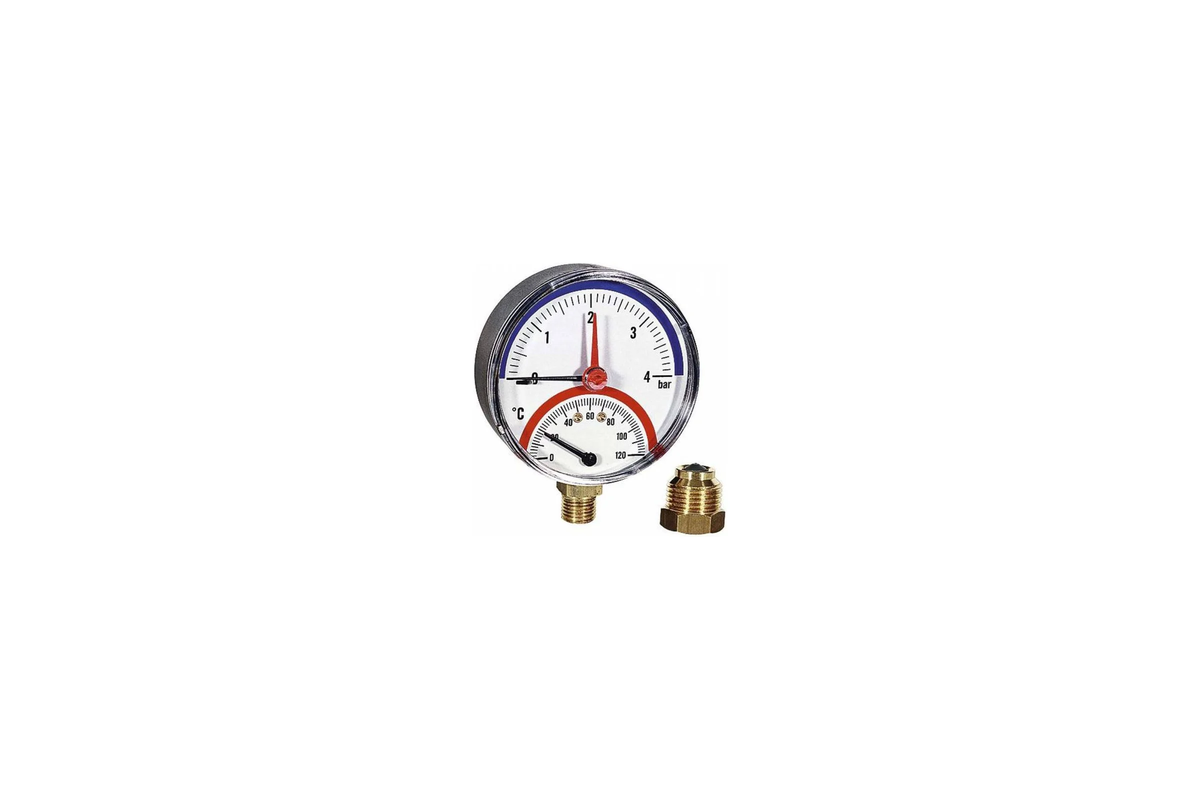Термоманометр Watts F+R828 радиальный 80 mm 10018749