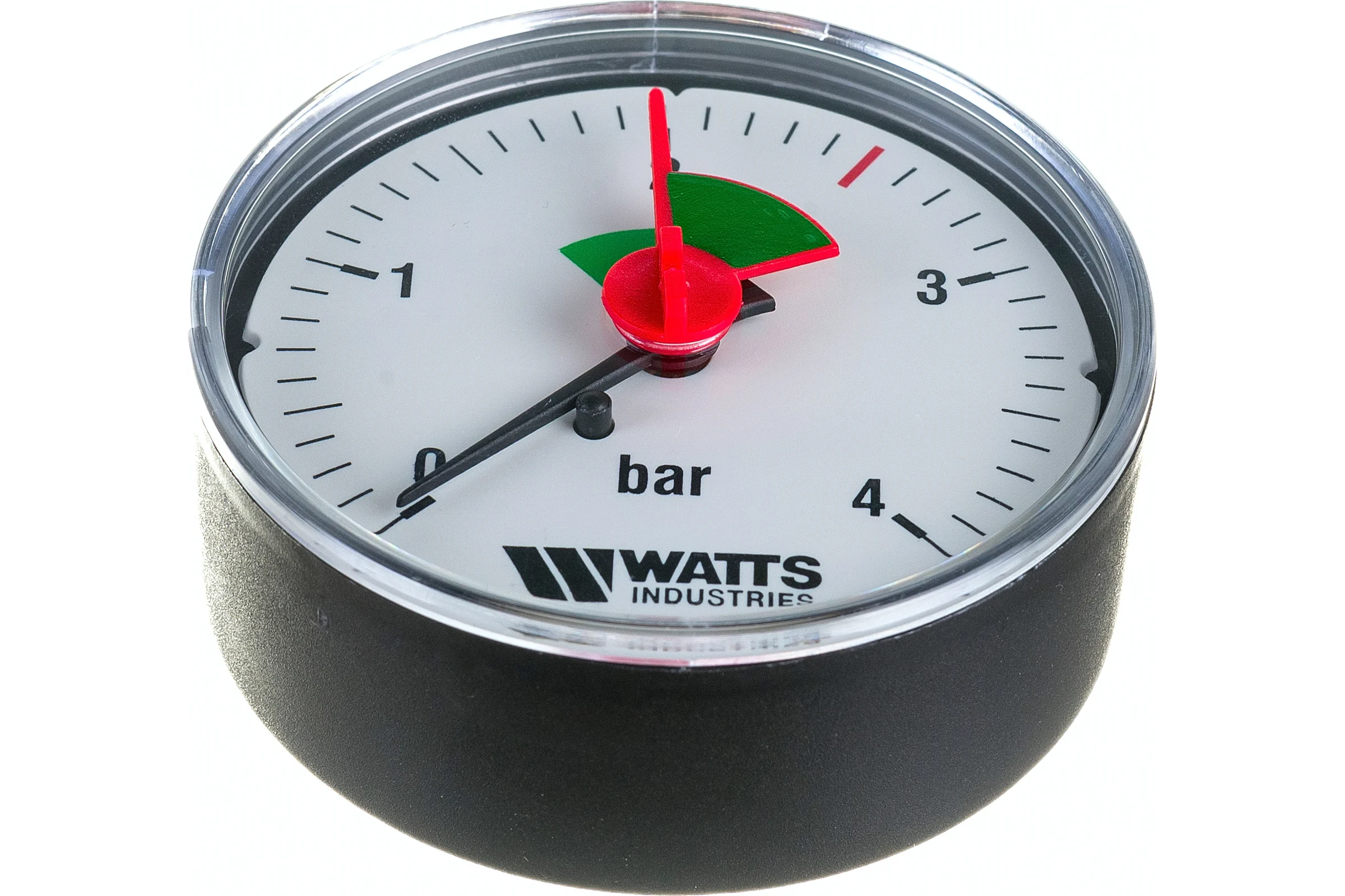 Аксиальный манометр Watts F+R101 0-4 bar, корпус 63 мм 10008090