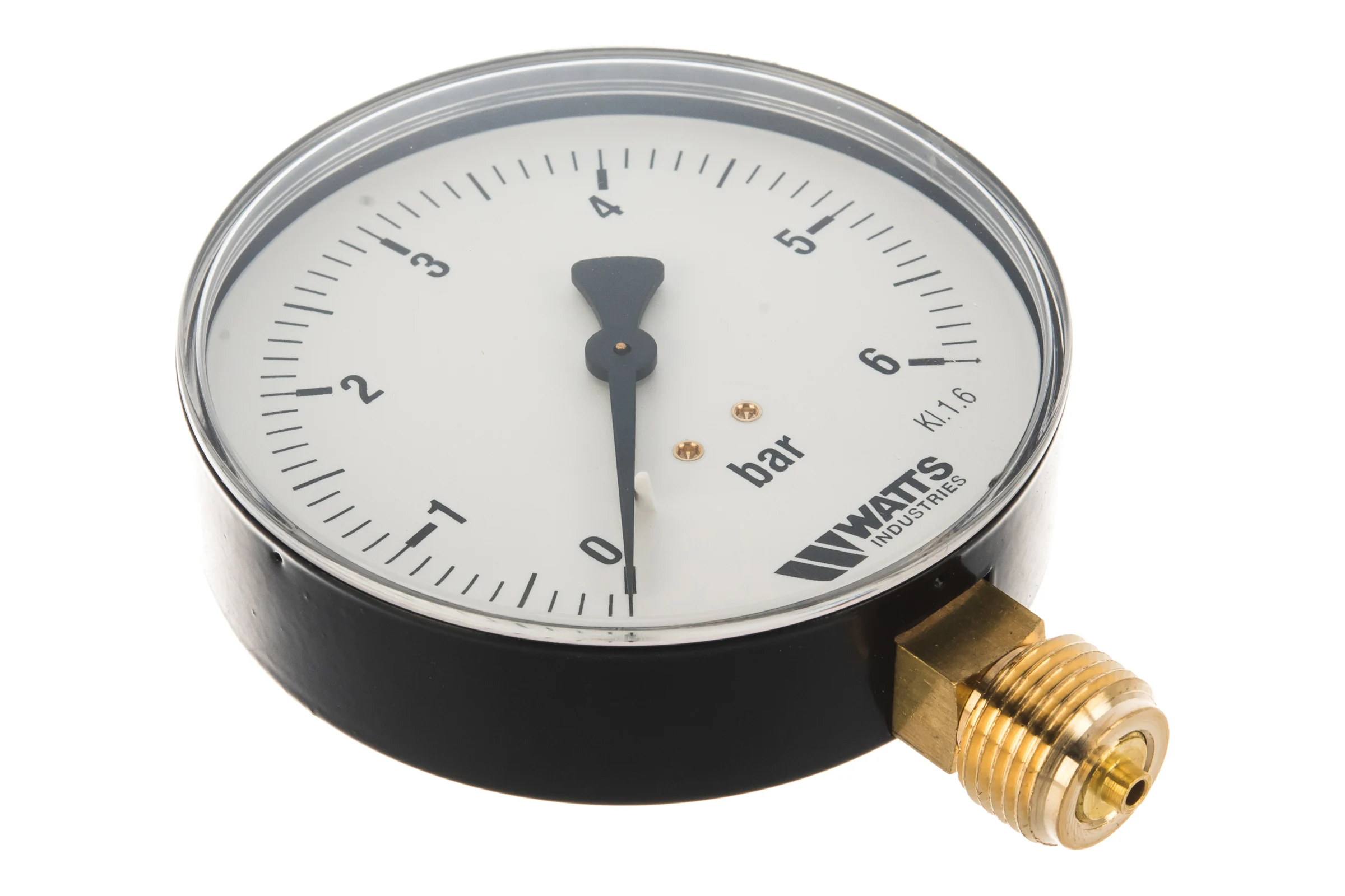 Манометр Watts F+R250 радиальный 0-6 бар, корпус 100mm, 1/2" 10008077