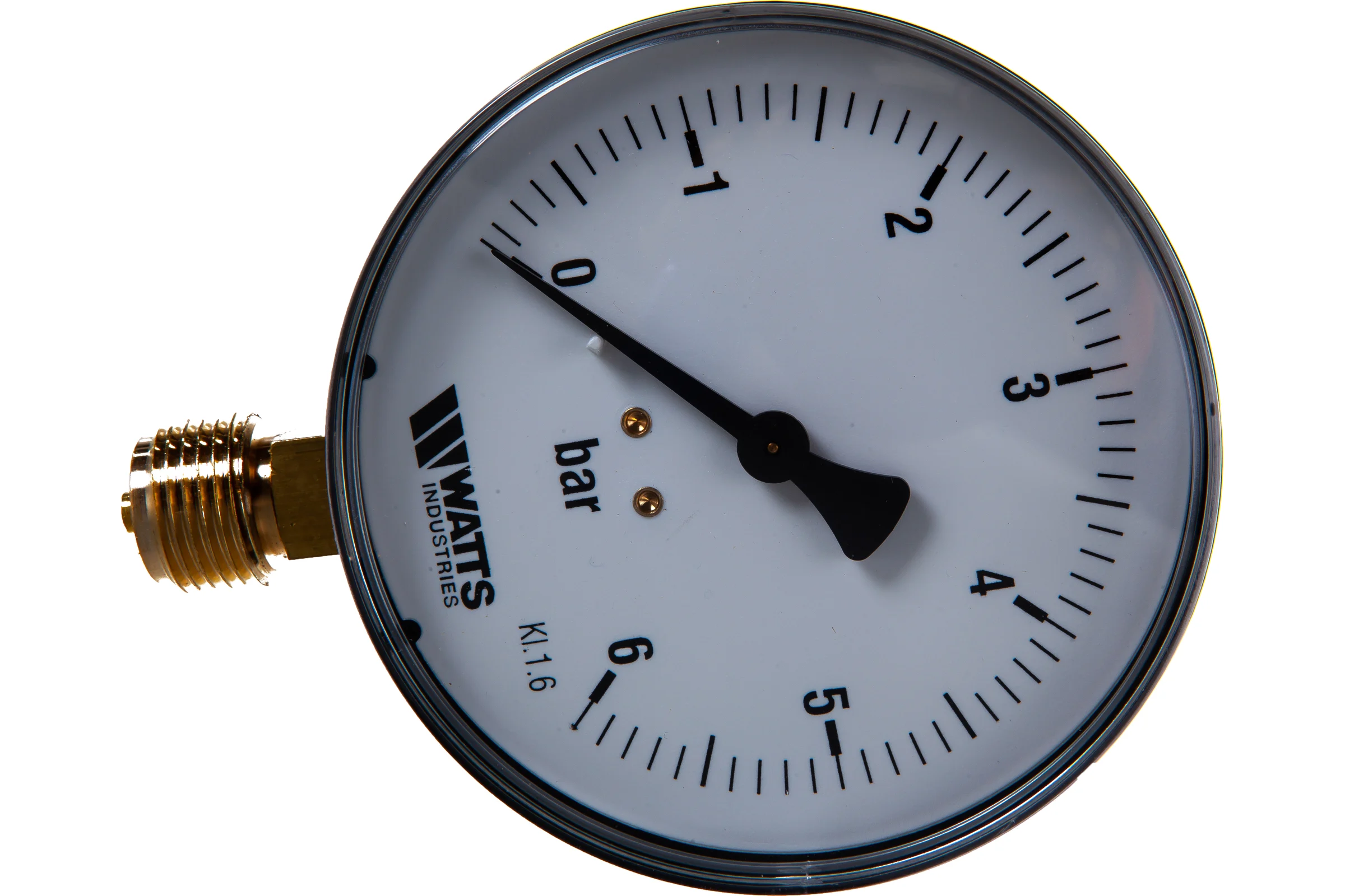 Манометр Watts F+R250 радиальный 0-6 бар, корпус 100mm, 1/2" 10008077