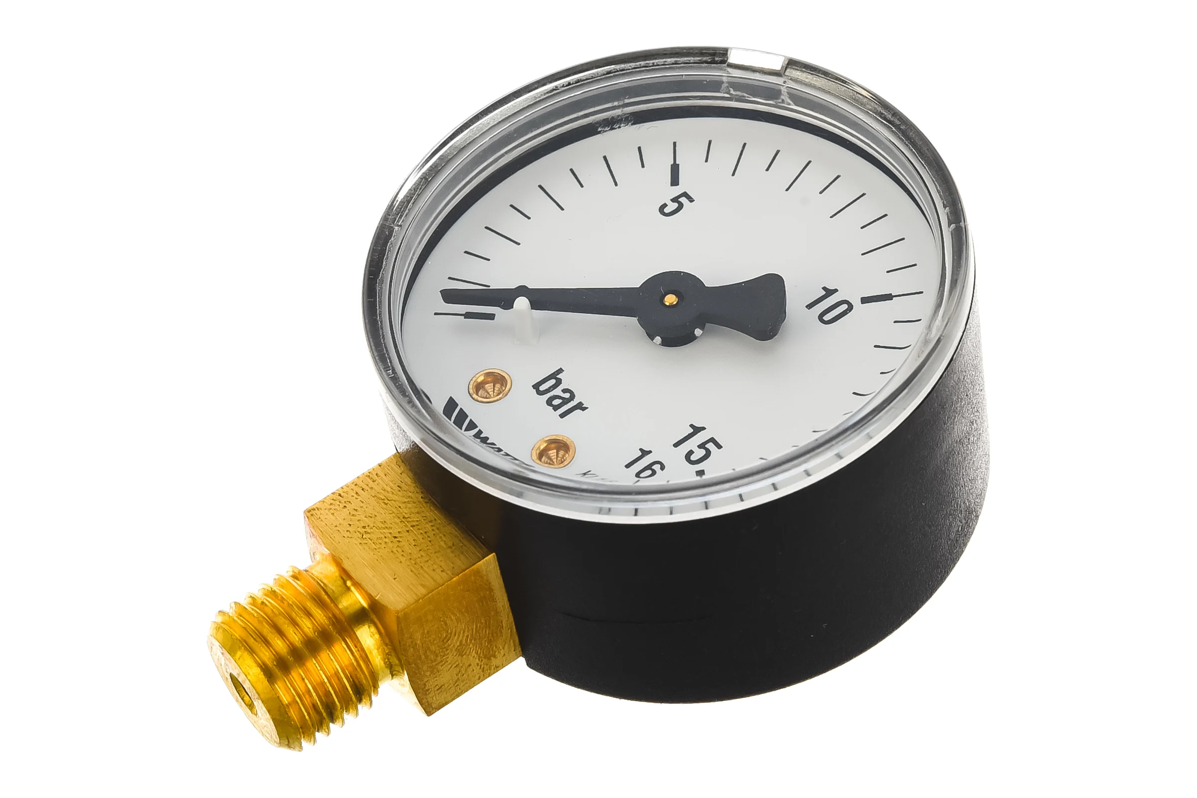 Манометр Watts F+R200 радиальный 0-16bar, корпус 50mm 10007384
