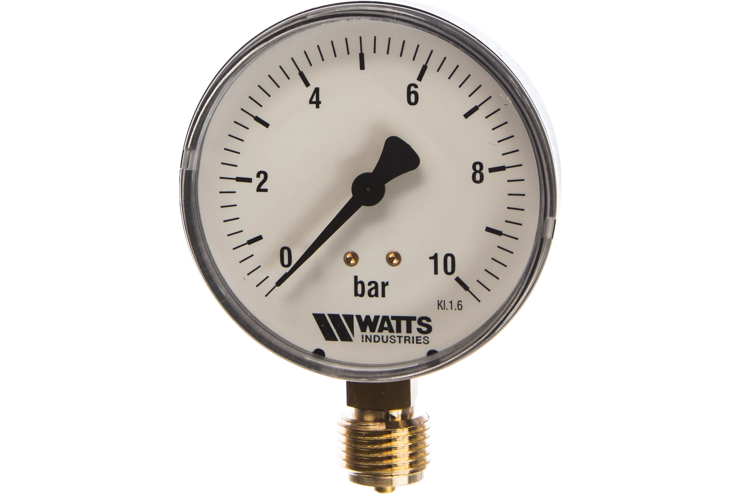 Манометр Watts F+R200 радиальный 0-10bar, корпус 80mm 10007793