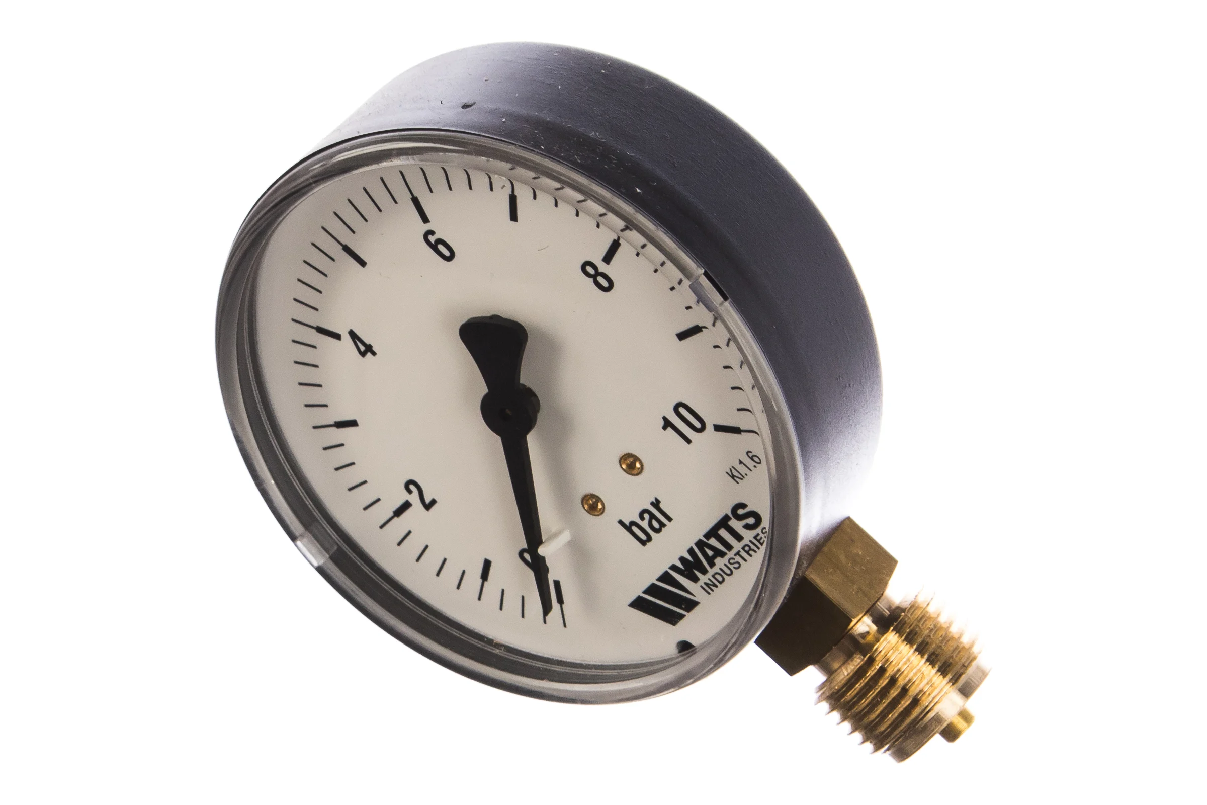 Манометр Watts F+R200 радиальный 0-10bar, корпус 80mm 10007793