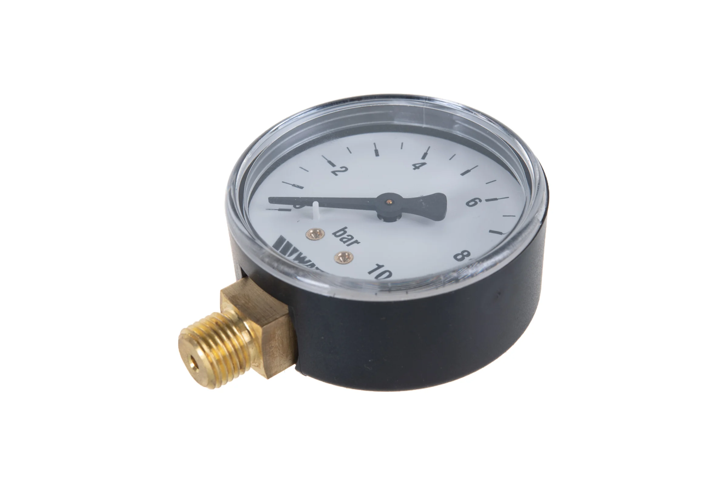 Радиальный манометр Watts F+R200 0-10 bar, корпус 63 мм 10007724