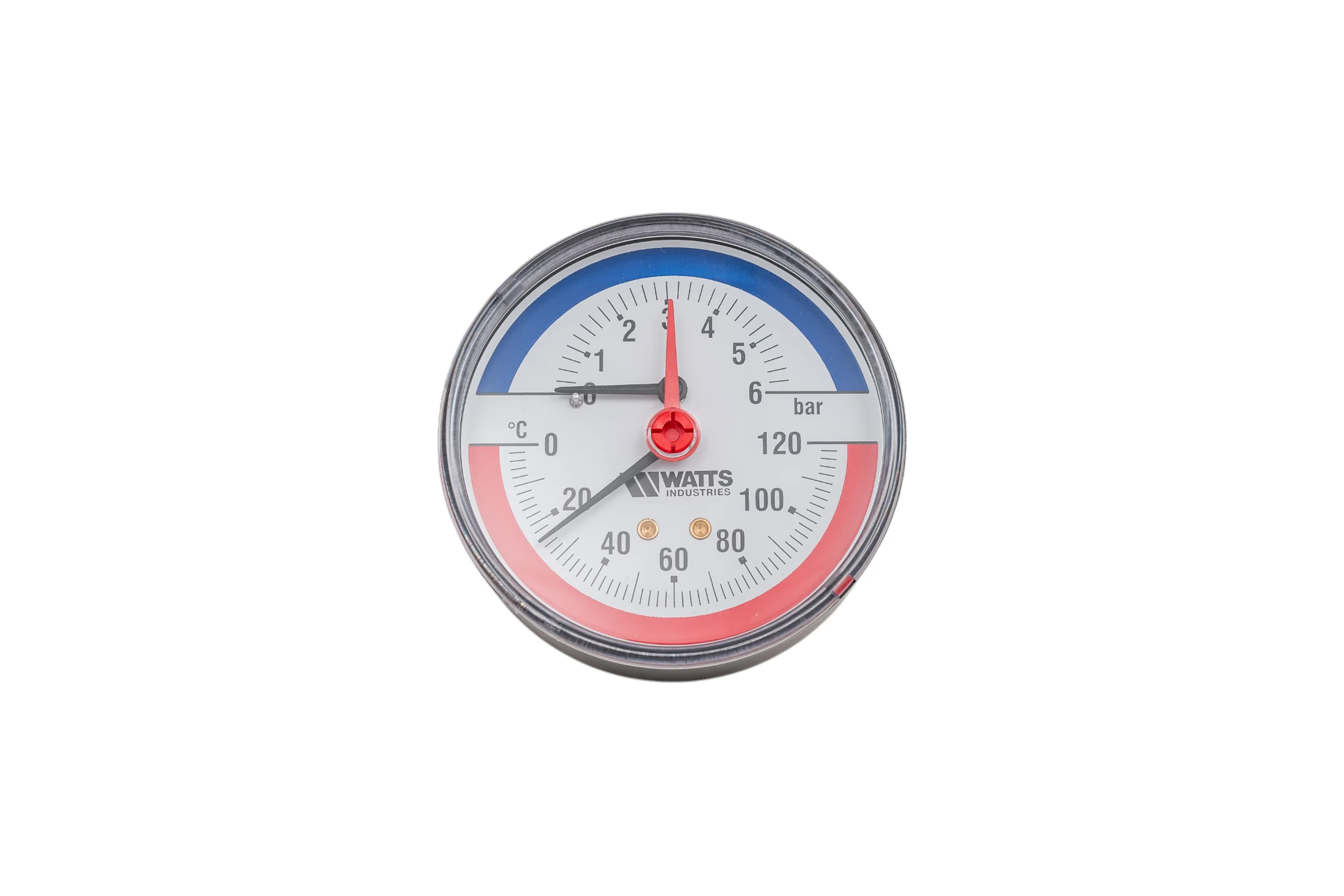 Термоманометр Watts F+R818 аксиальный 80 mm 10018742