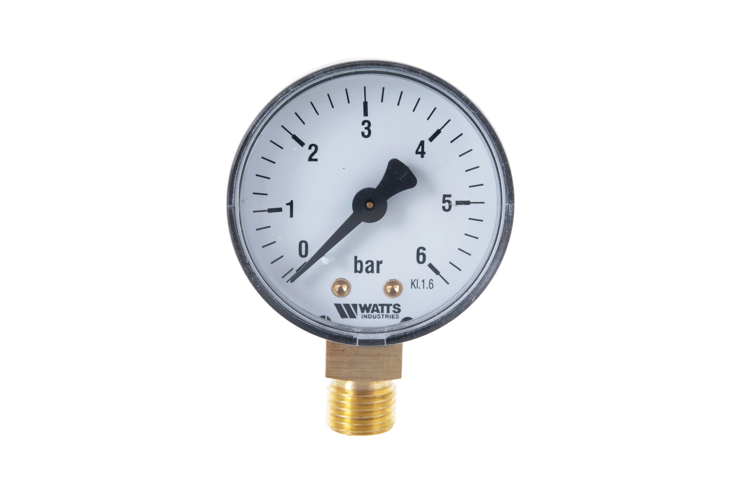 Манометр Watts F+R200 радиальный 0-6bar, корпус 50mm 10007378