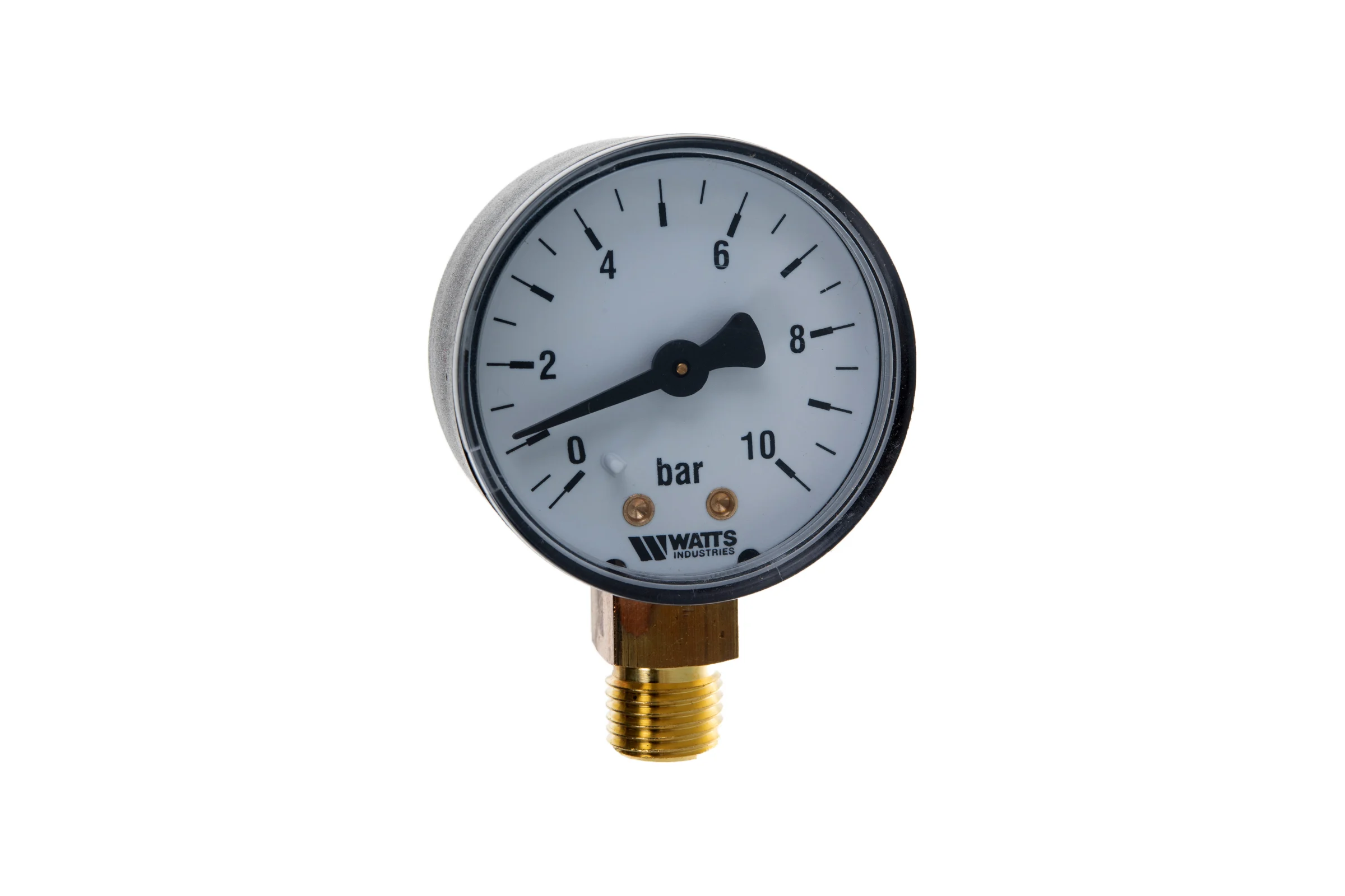 Радиальный манометр Watts F+R200 0-10 bar, корпус 50 мм 10007380