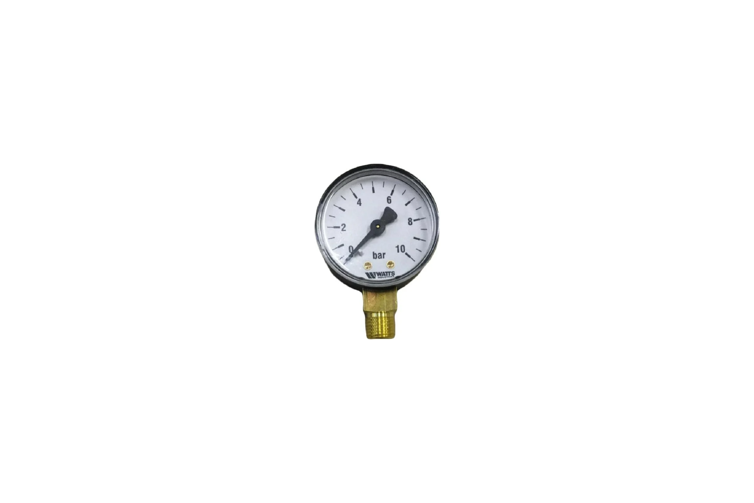 Радиальный манометр Watts F+R200 0-10 bar, корпус 50 мм 10007380