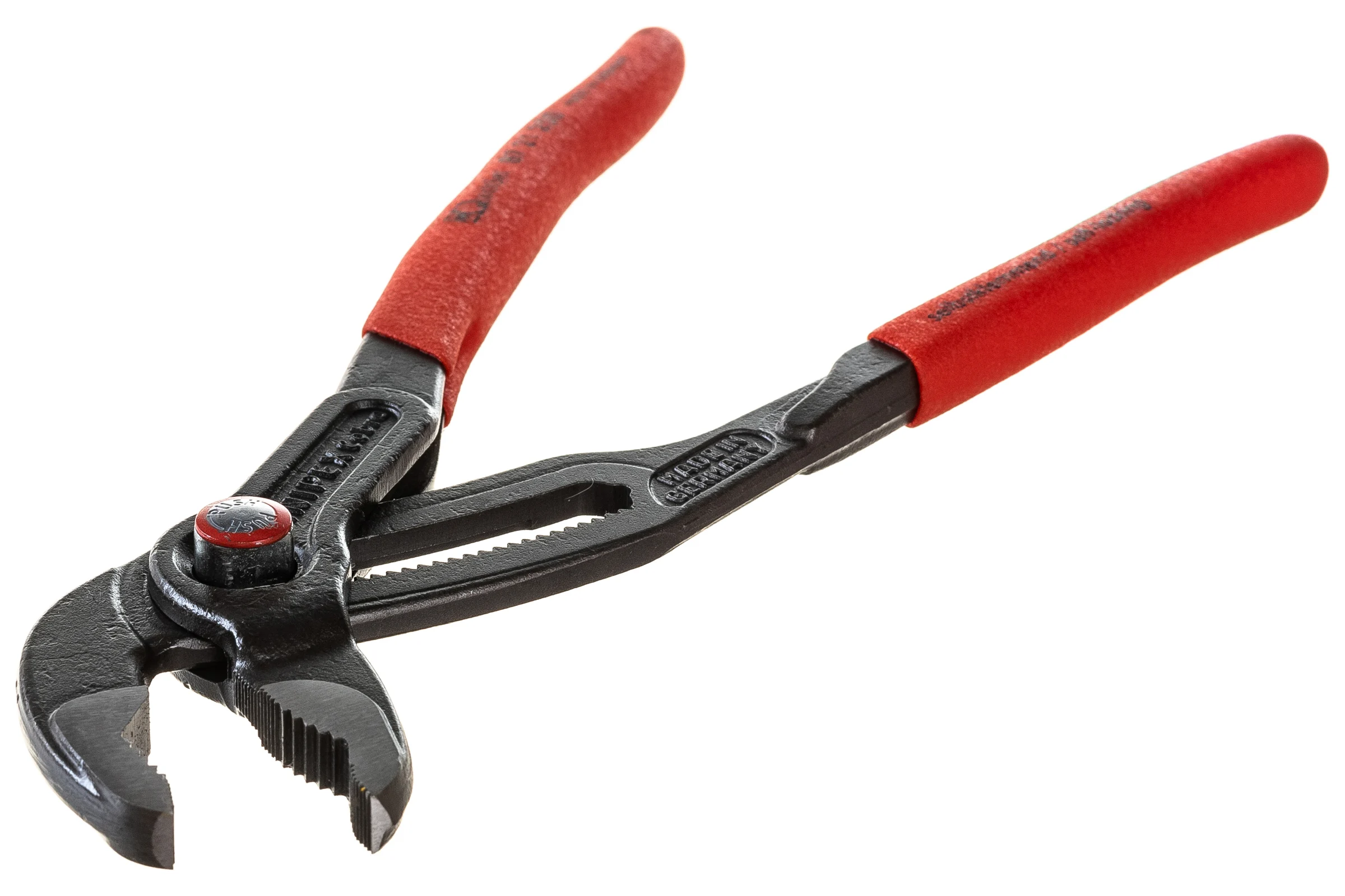 Переставные клещи KNIPEX COBRA QuickSet с фиксатором, быстрая установка, L-250 мм KN-8721250SB