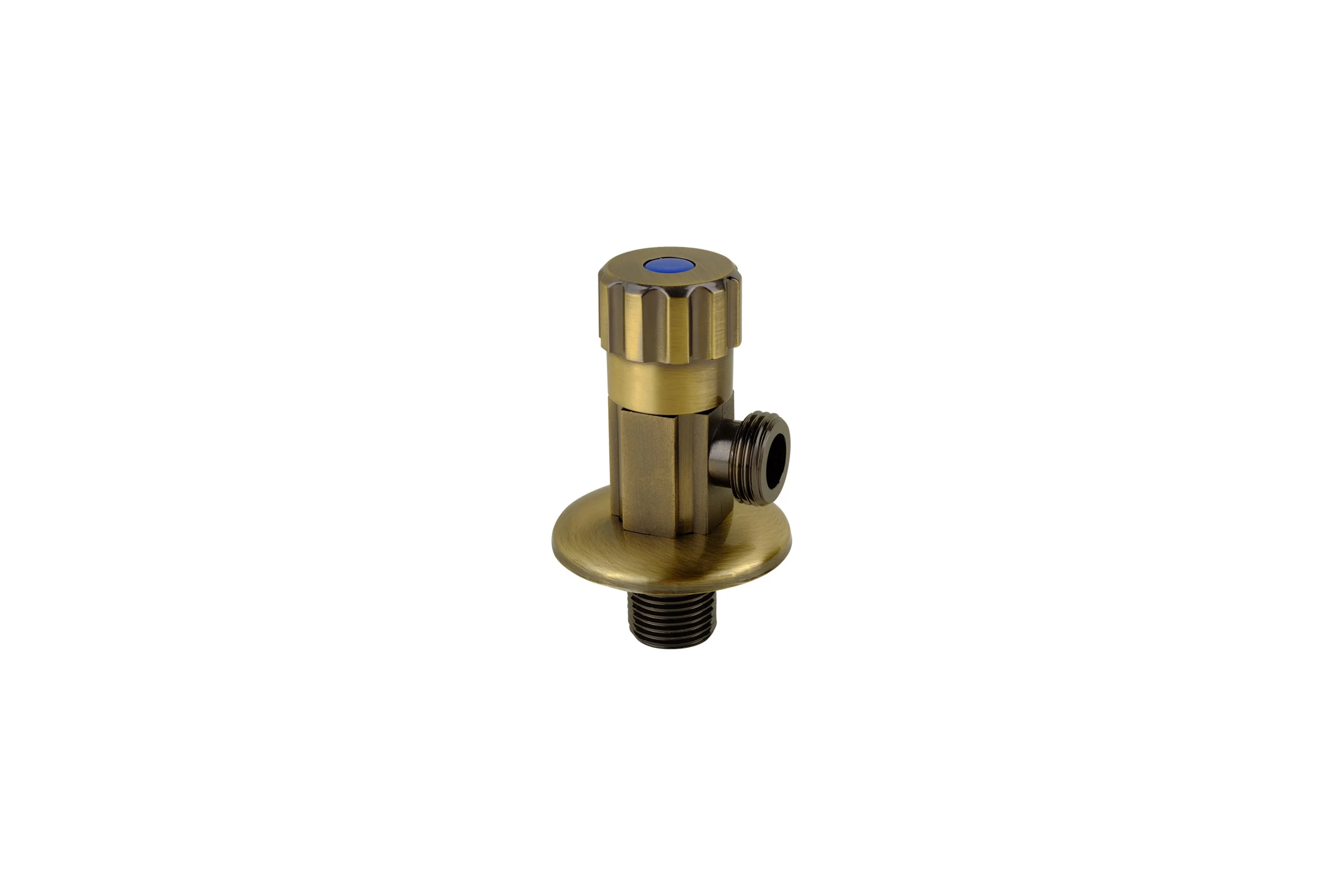 Угловой кран Veragio Sbortis 1/2", с отражателем, бронза VR.SBR-8223.BR