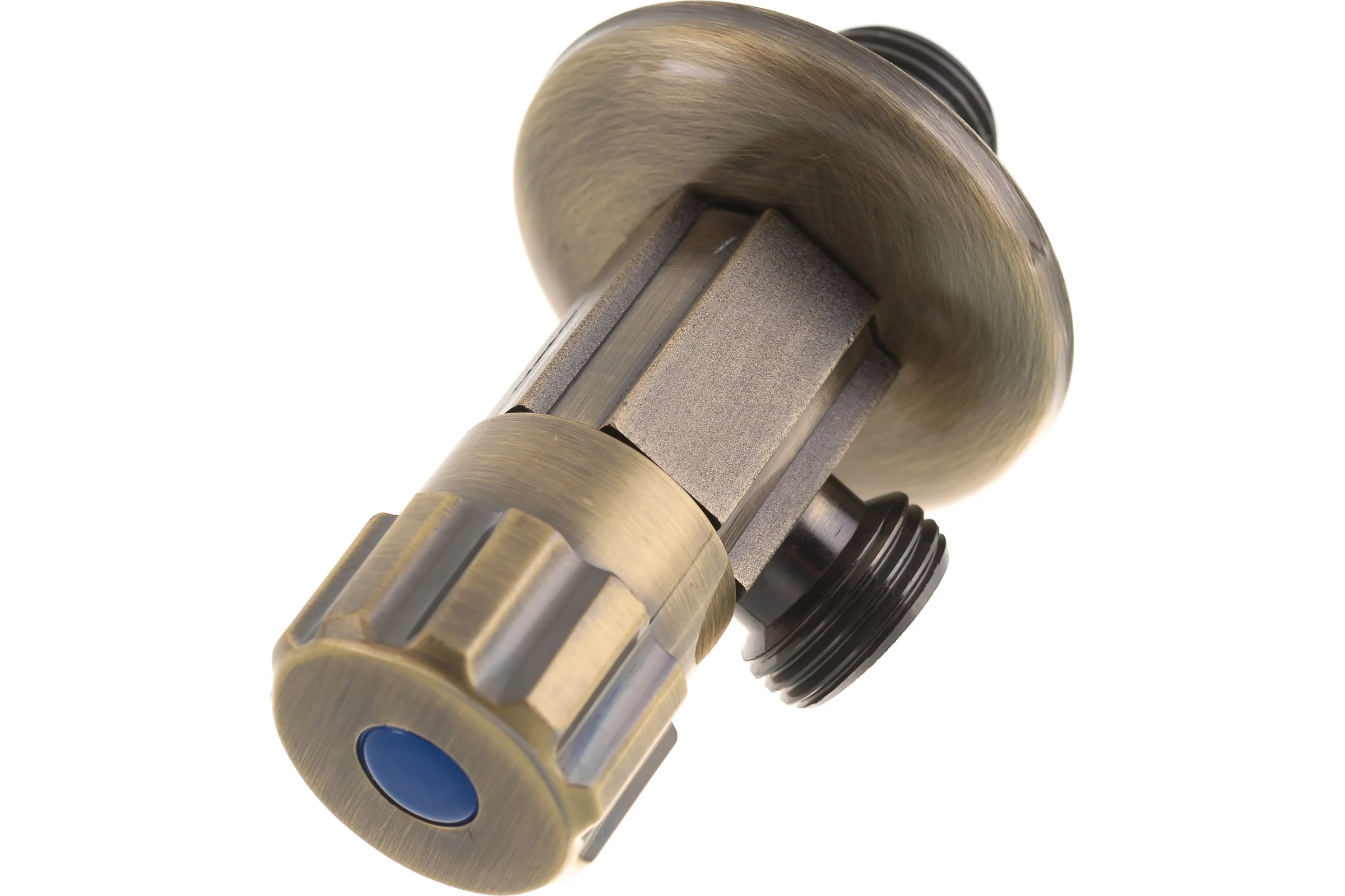 Угловой кран Veragio Sbortis 1/2", с отражателем, бронза VR.SBR-8223.BR