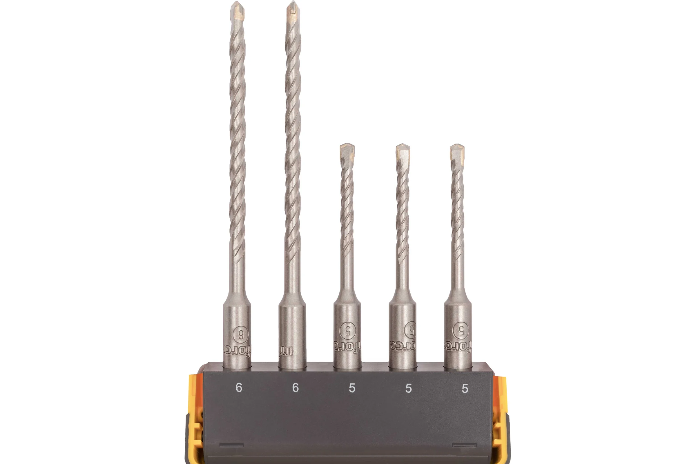 Набор твердосплавных буров SDS-plus (10 шт; 5-12 мм) Inforce 11-03-10-1
