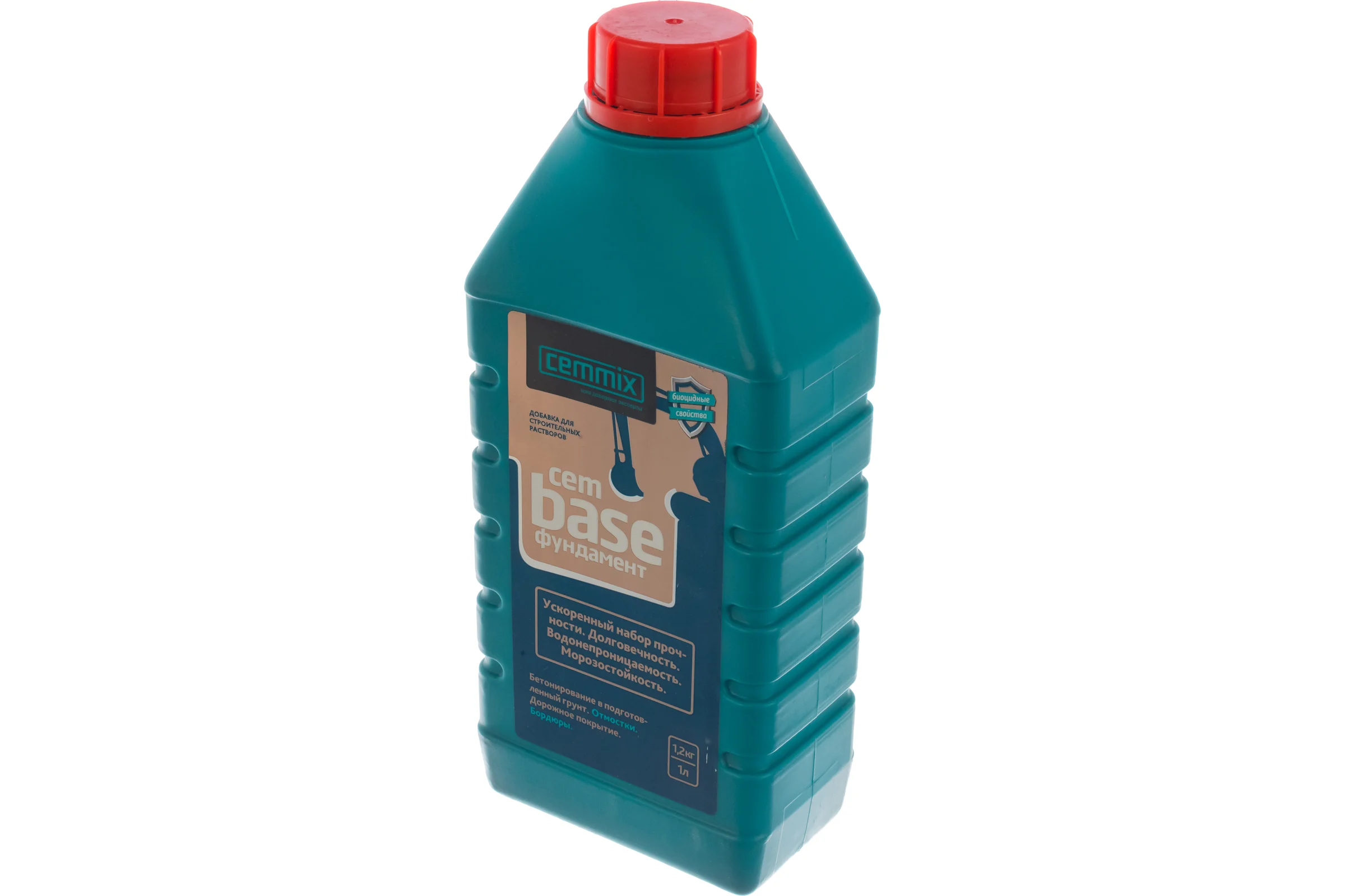 Пластификатор для фундамента CEMMIX Base, 1 л 529033