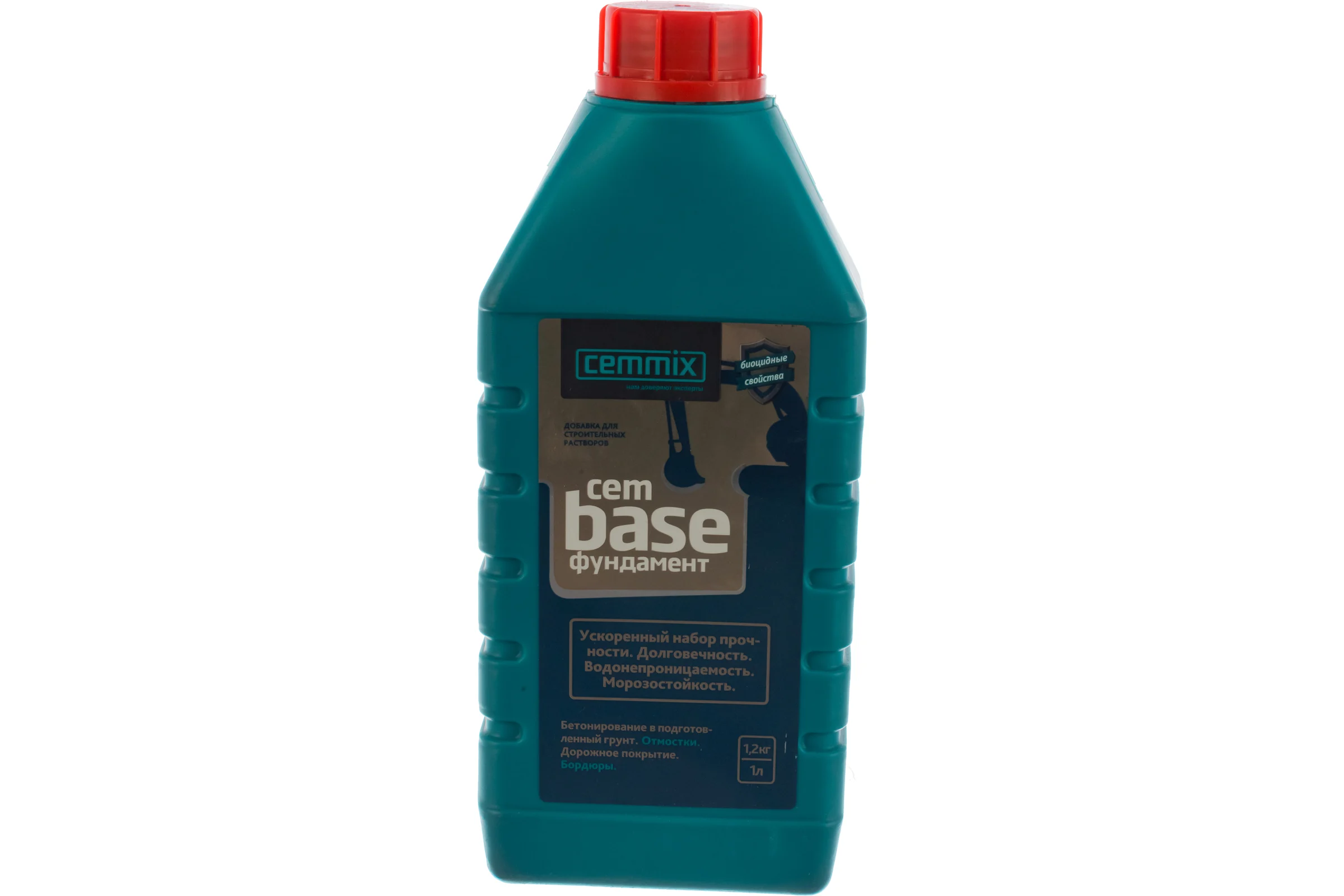 Пластификатор для фундамента CEMMIX Base, 1 л 529033