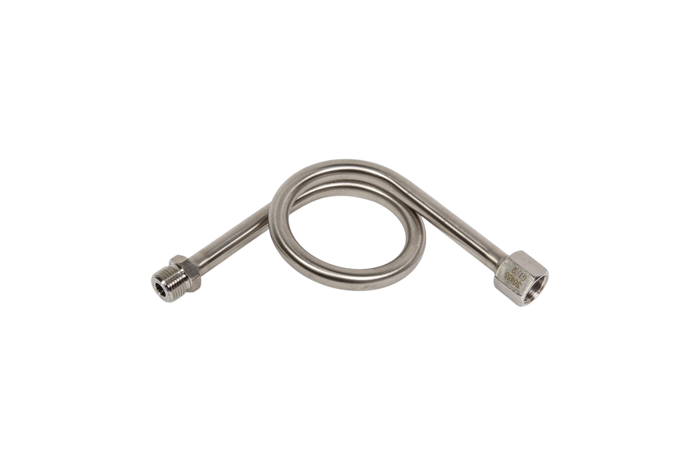 Трубка петлевая BD 90 градусов, F-G1/2, M-G1/2 нерж.сталь 1271254014