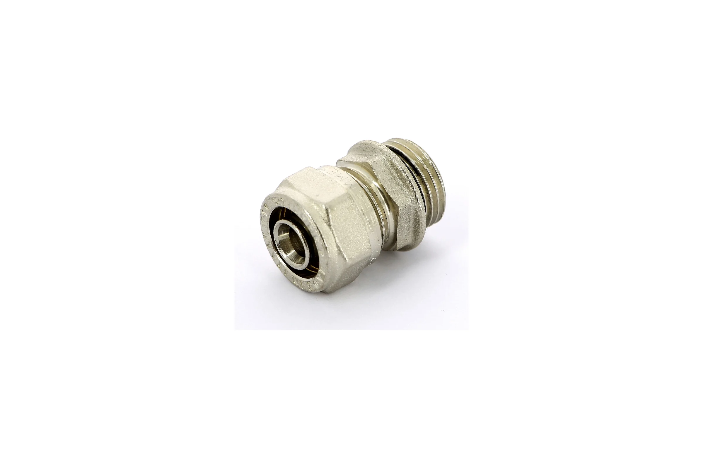 Муфта обжим Tiemme O-ring Н 16х1/2', никелированная 1600022