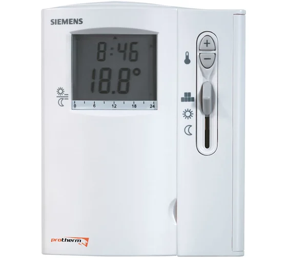 Регулятор программ комнатный Siemens RDE 10.1 для котельного оборудования Protherm 4258