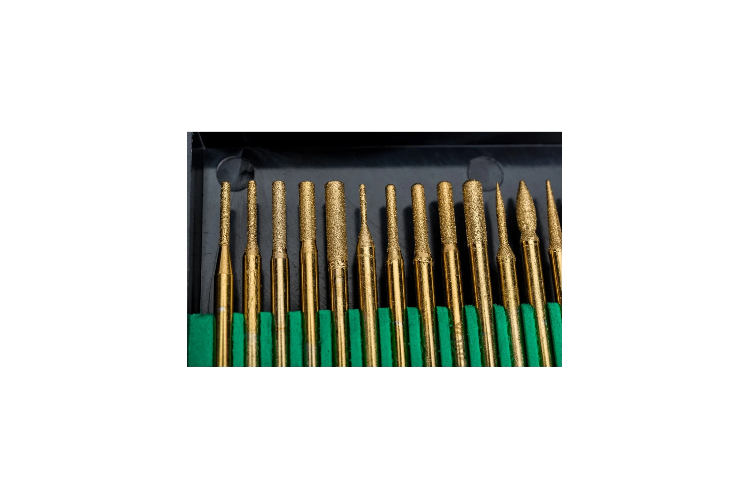 Набор алмазных шарошек 30 шт, 3.0x45 мм Diamond Industrial DIDAS30
