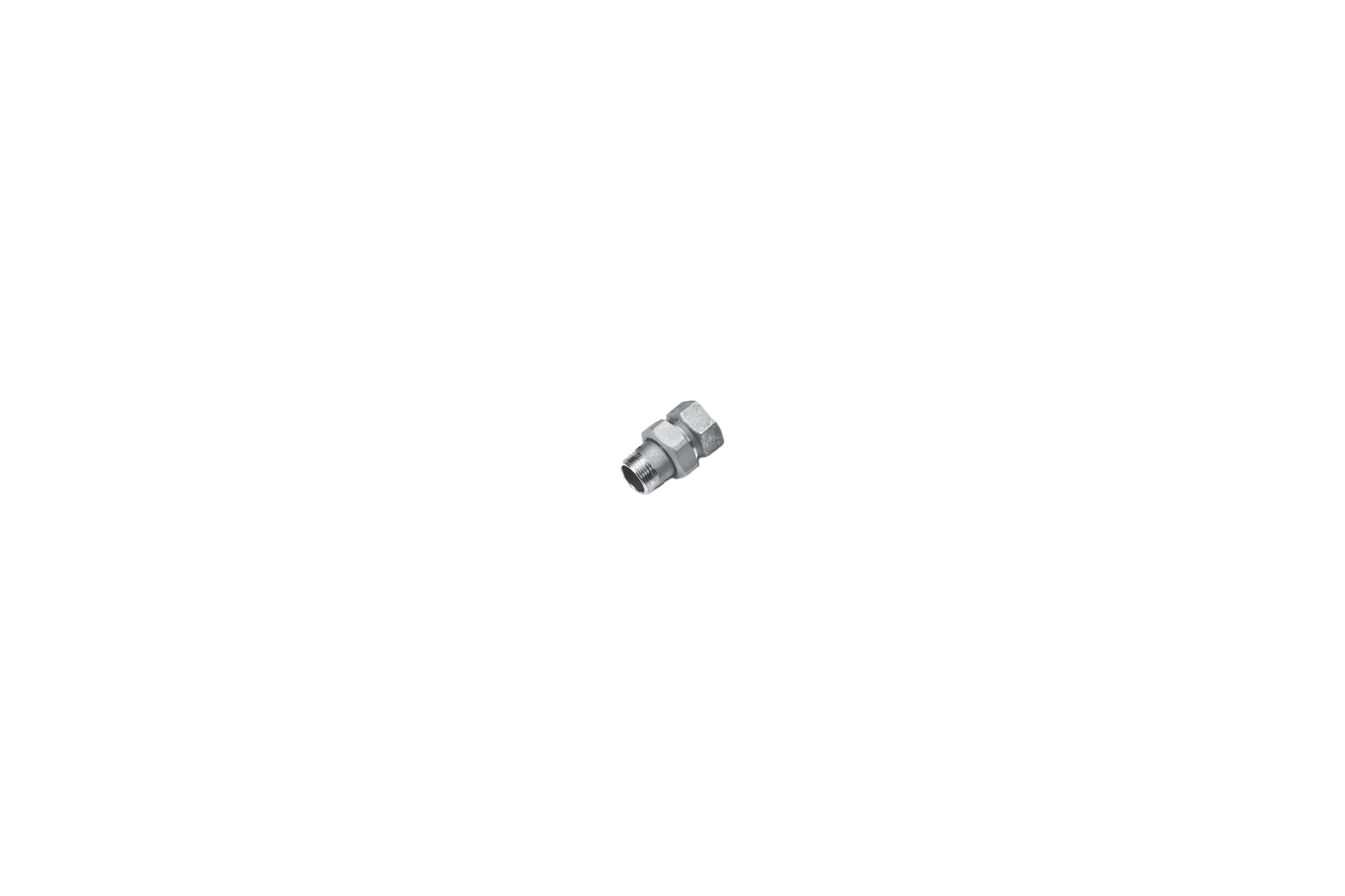 Прямой сгон Tiemme американка НВ, с прокладкой O-ring, 1"1/2x1"1/2 1500251