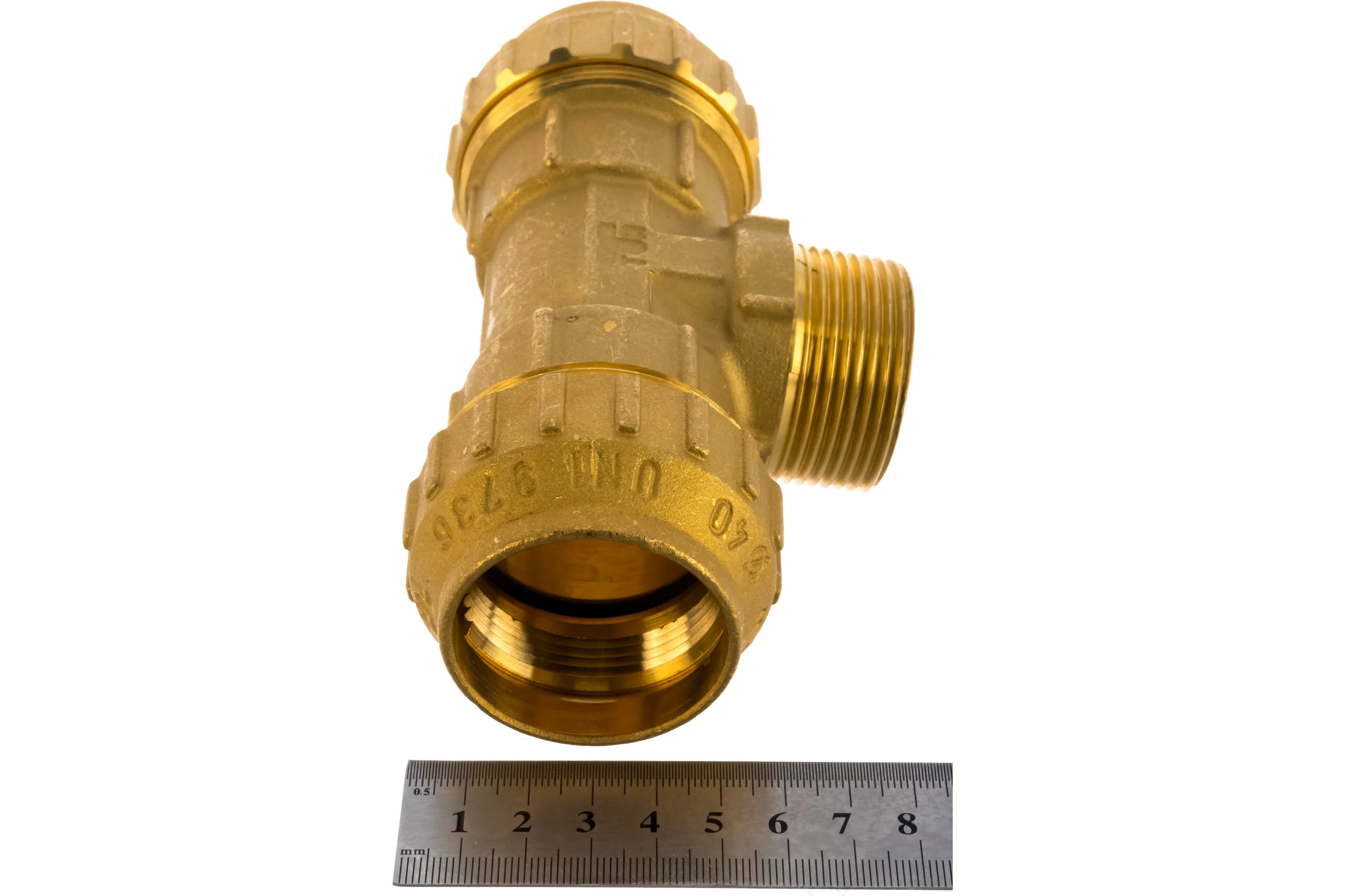 Обжимной тройник Tiemme Н, 40х1 1/4"х40 3400075