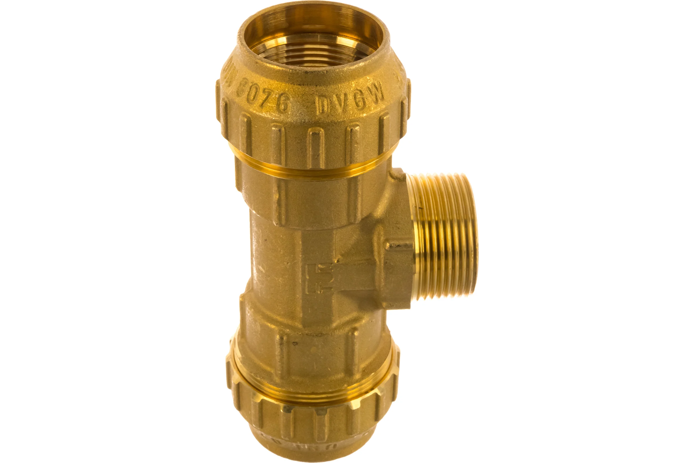 Обжимной тройник Tiemme Н, 40х1 1/4"х40 3400075