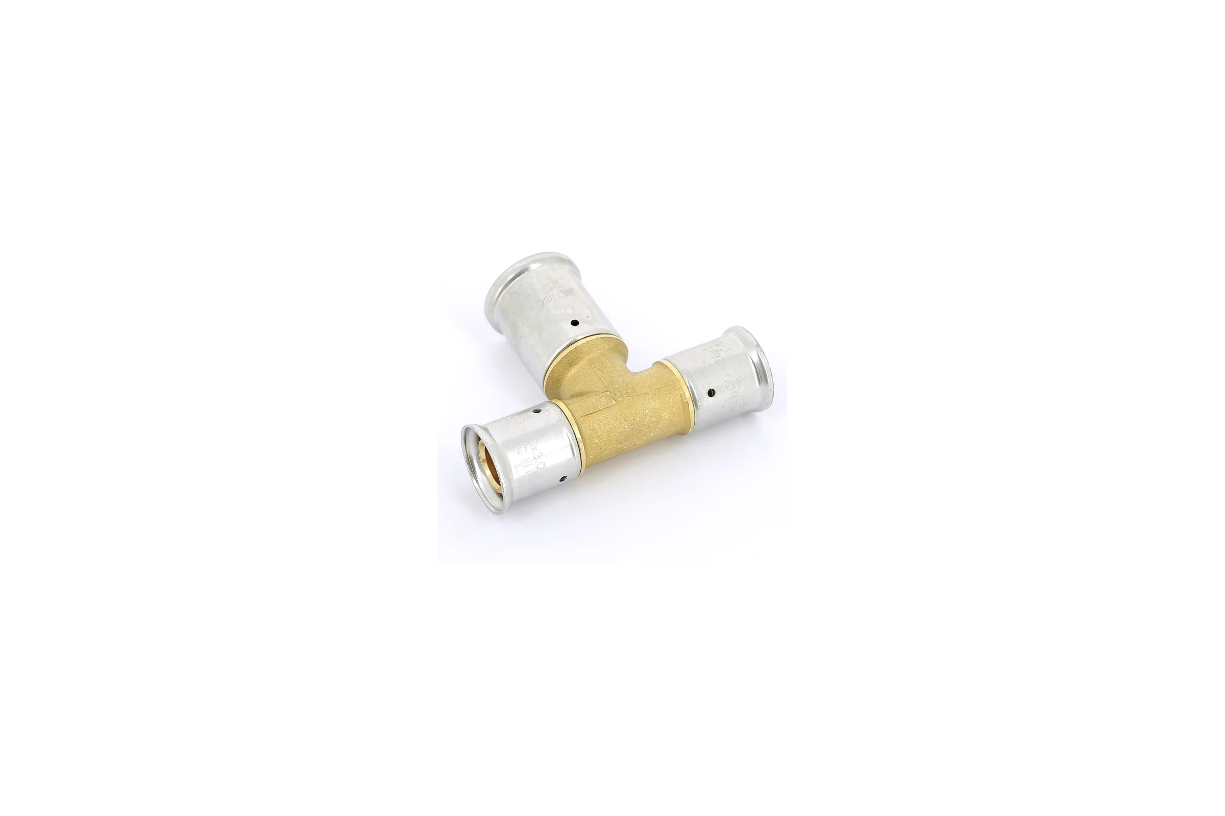 Тройник пресс Henco 26х32х26 мм 12P-263226