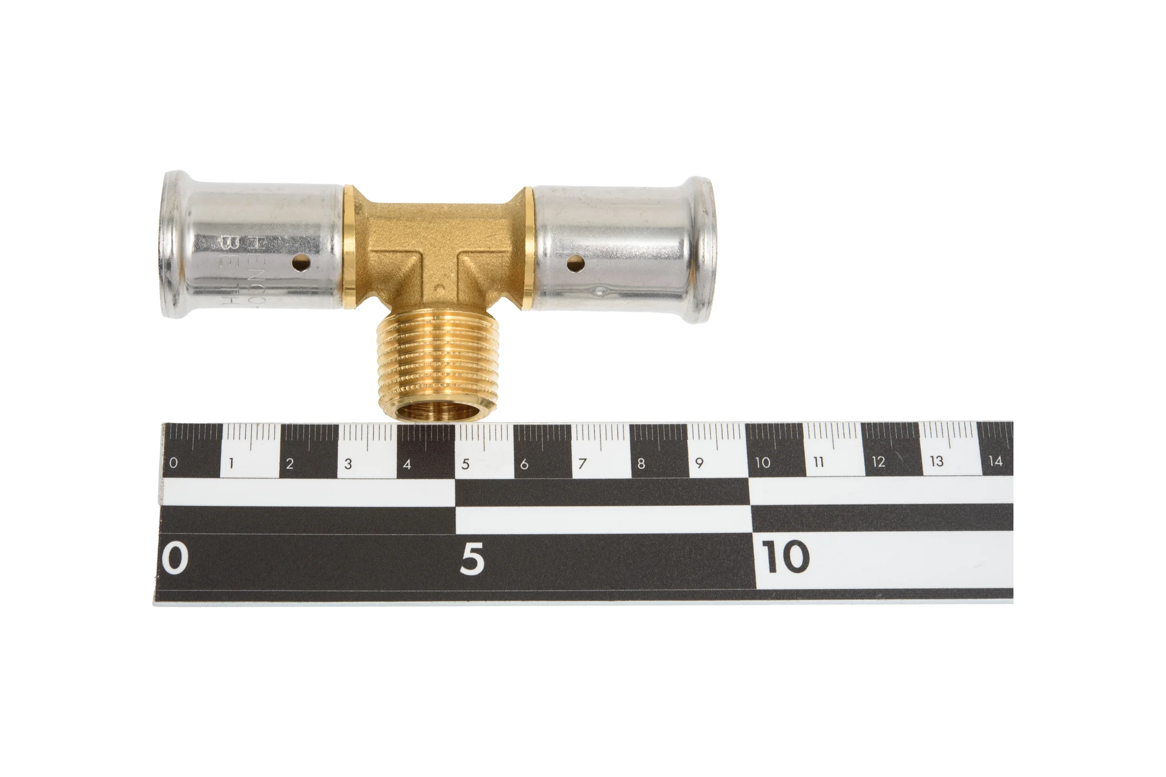 Тройник пресс Henco НР 20х1/2"х20 мм 14P-200420