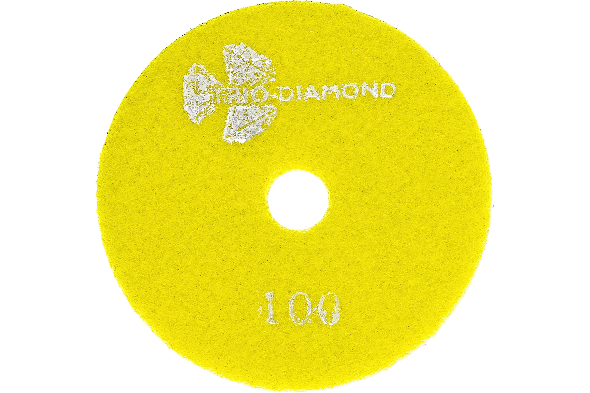 Алмазный гибкий шлифовальный круг TRIO-DIAMOND "Черепашка" PRO LINE 100 мм № 100 (сухая шлифовка) 360100