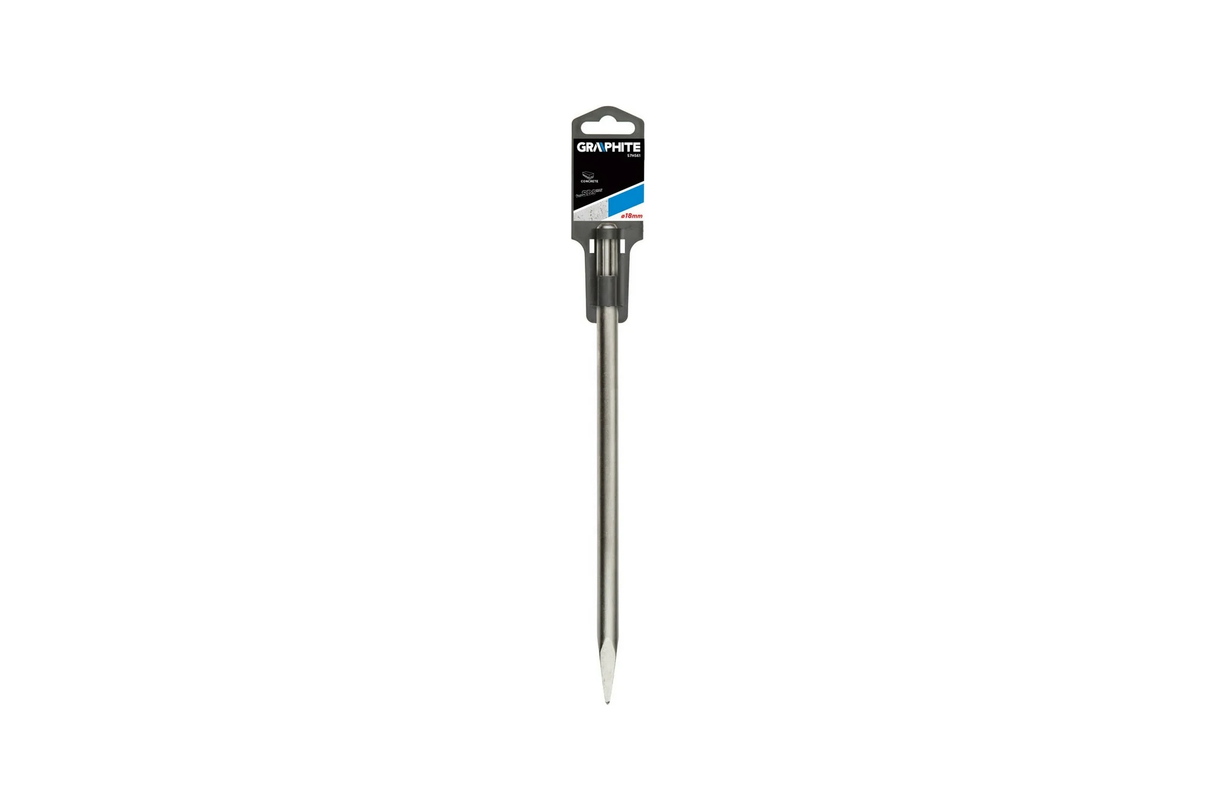 Зубило пикообразное (18x400 мм; SDS-Max) GRAPHITE 57H561