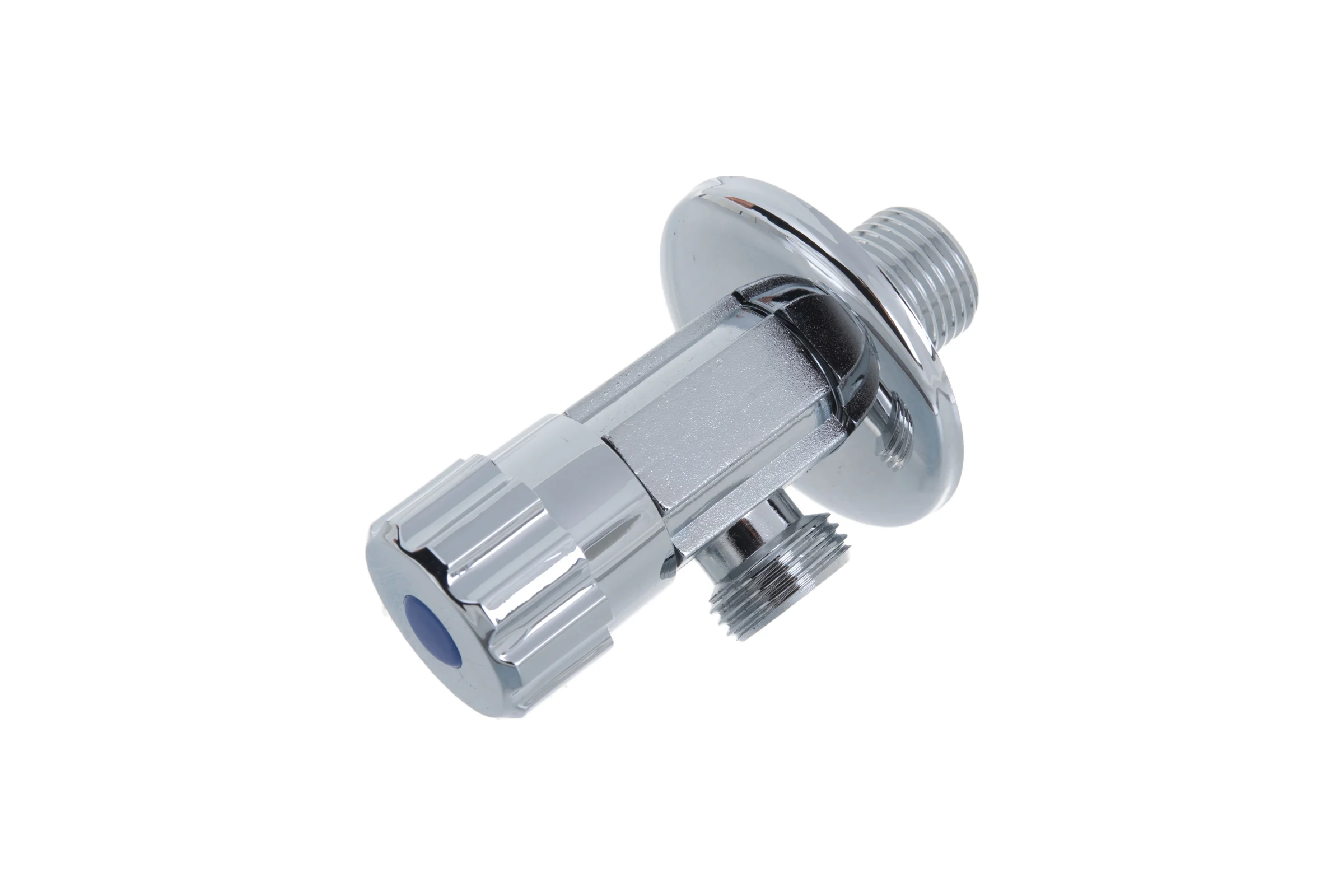 Угловой кран Veragio SBORTIS 1/2 с отражателем, хром VR.SBR-8223.CR