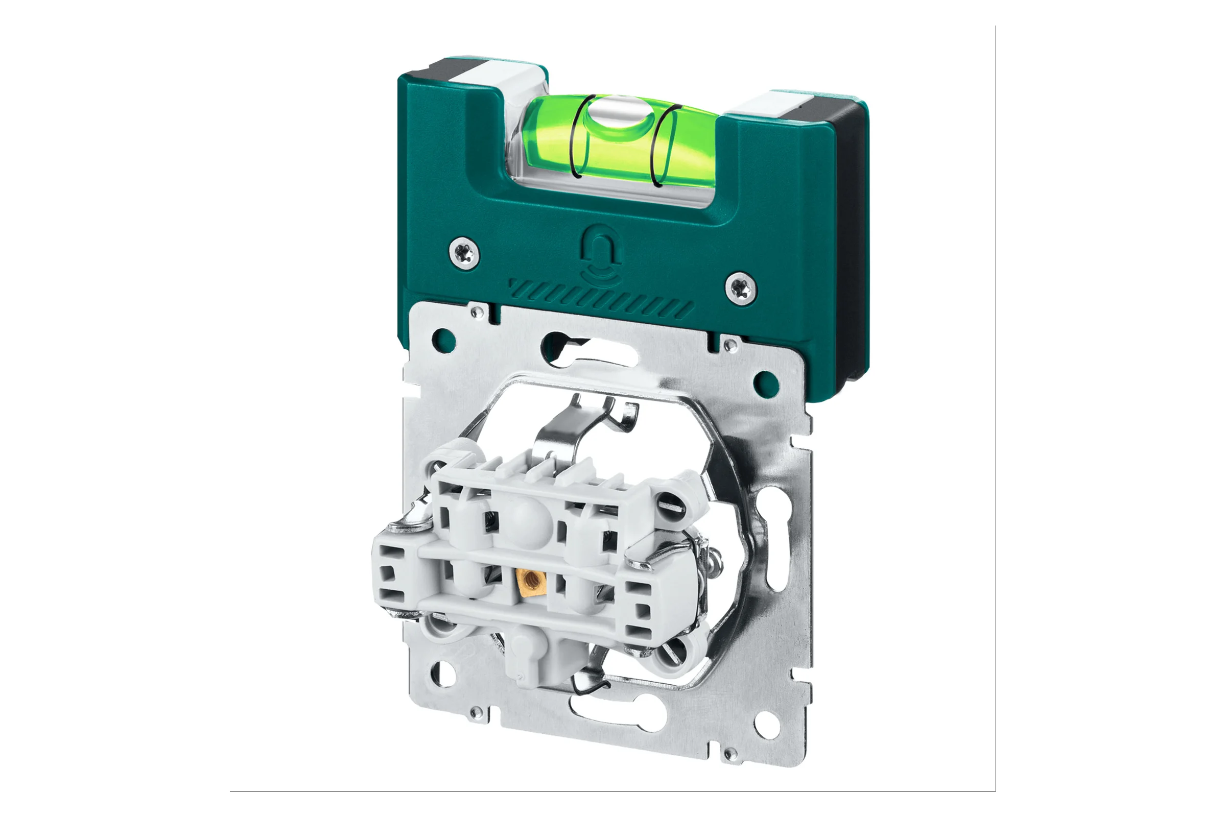 Магнитный уровень для розеток KRAFTOOL Electric 76 мм 34786