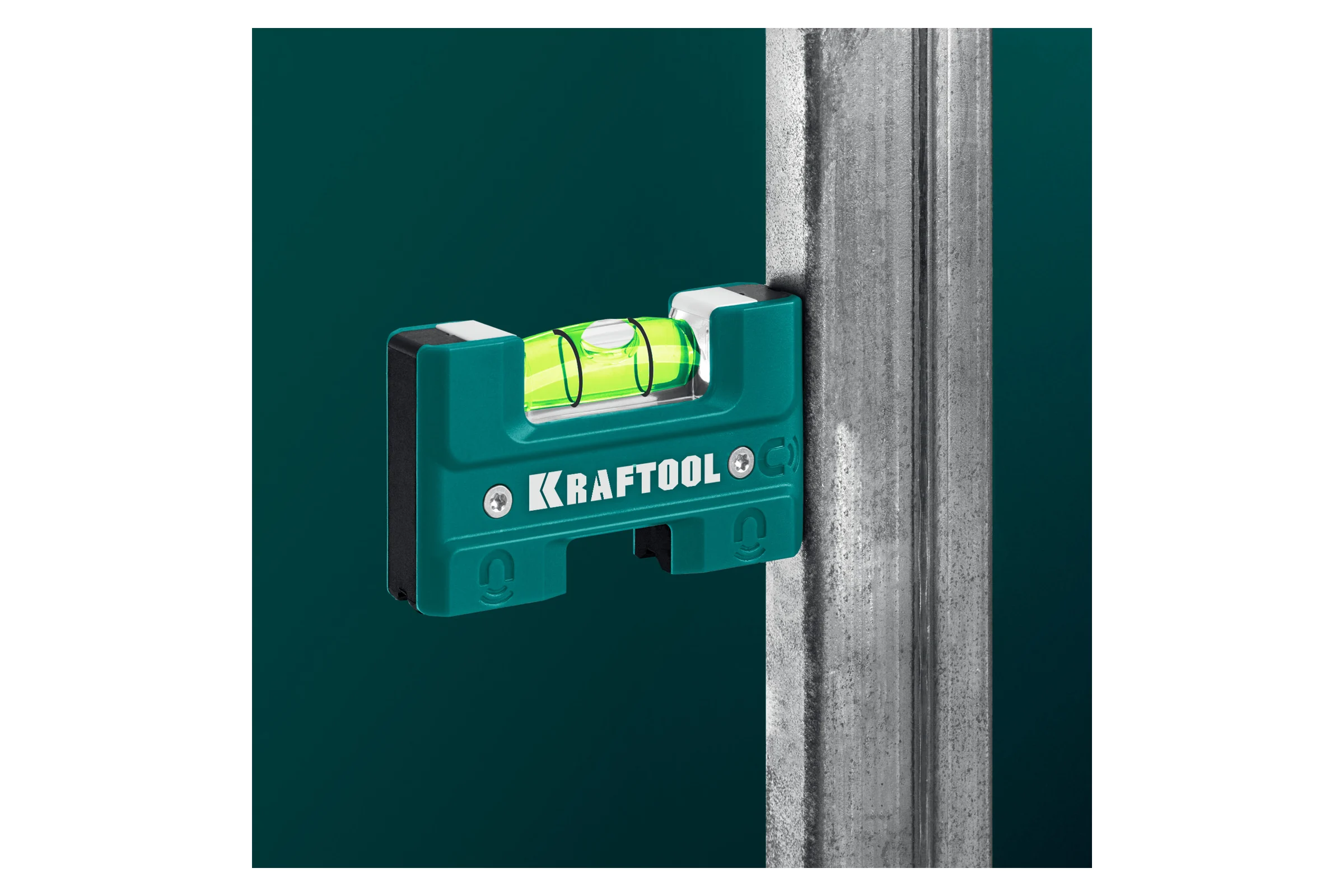 Магнитный уровень для розеток KRAFTOOL Electric 76 мм 34786