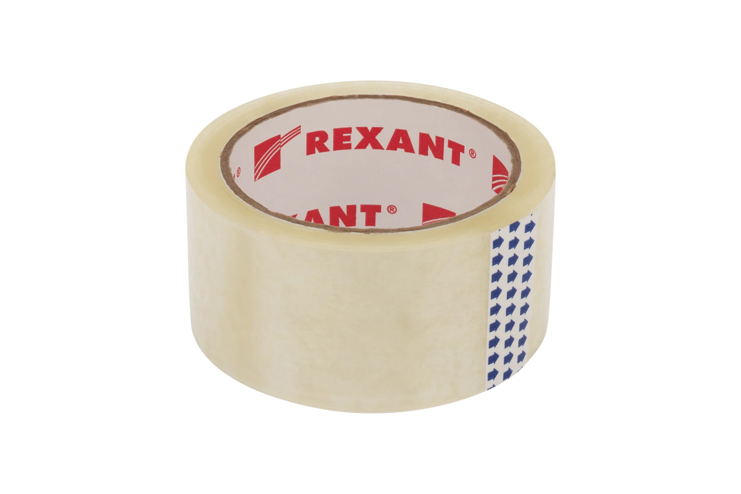 Упаковочная клейкая лента REXANT 48 мм х 50 мкм, прозрачный, 6 рулонов по 66 м 09-4202