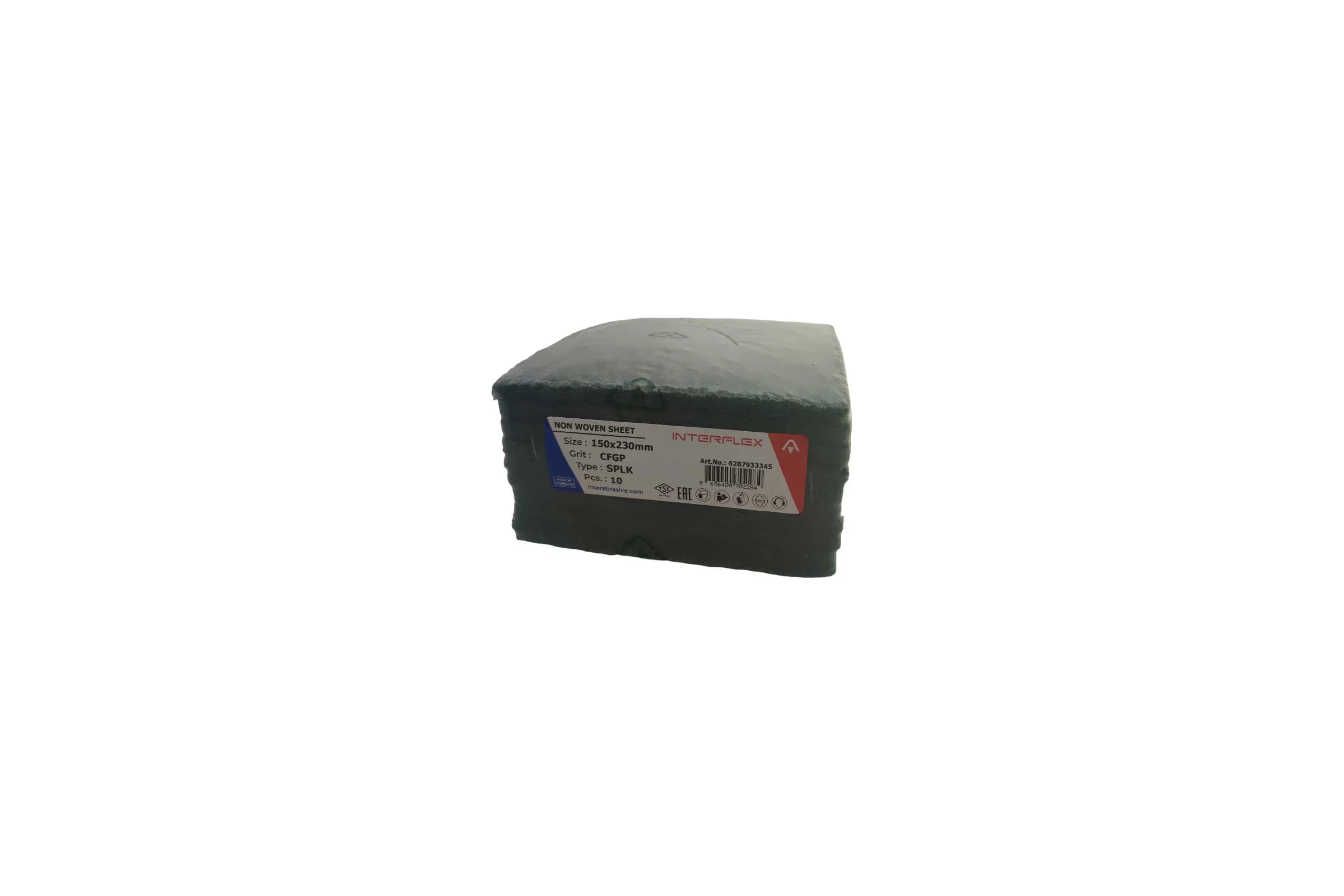 Лист шлифовальный из нетканого материала SPLK 150x230 мм, CFGP General Purpose, 10 шт Interflex 6287933345-10