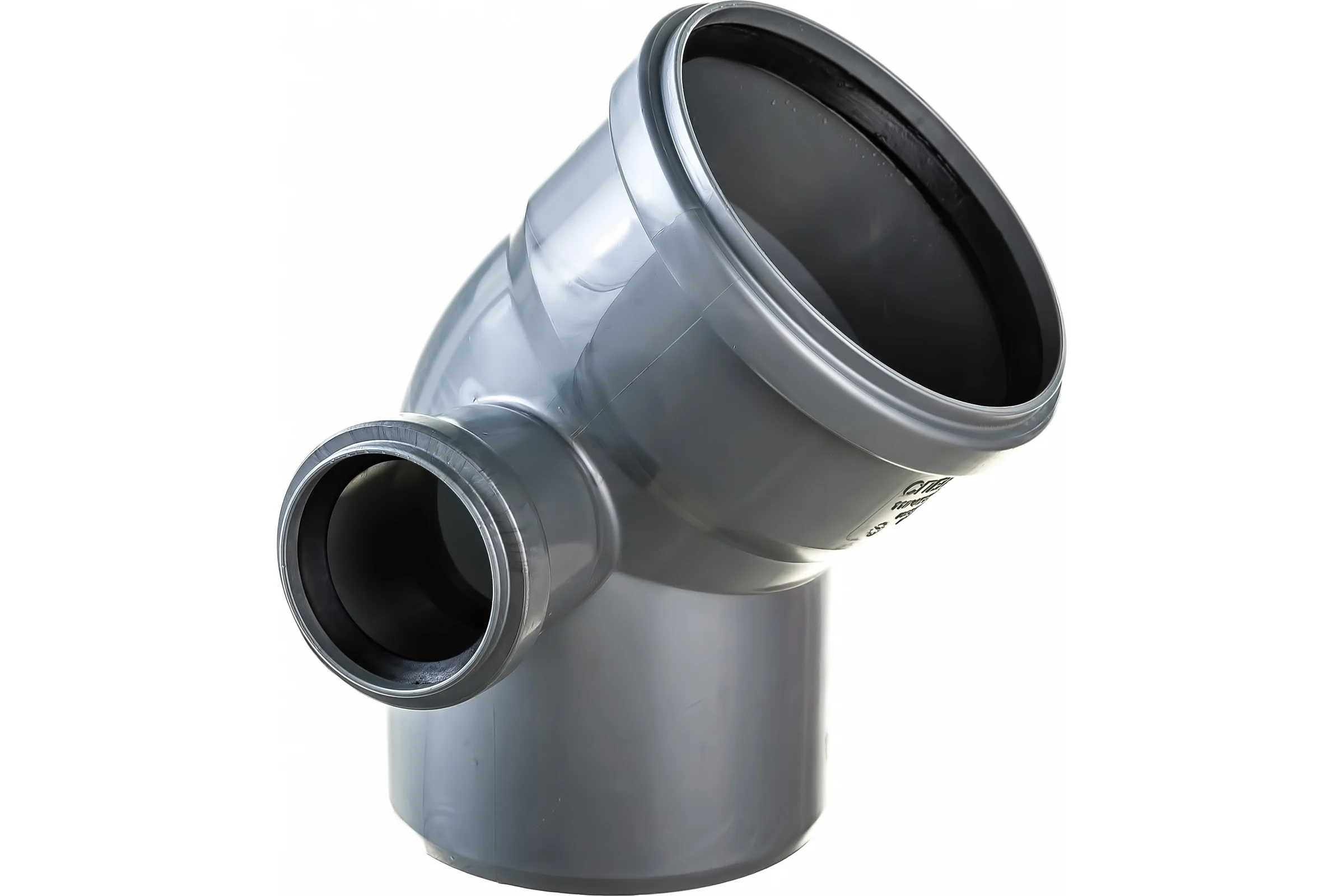 Отвод LAMMIN 110х45°, с левым патруб. 50 мм Lm35041050450