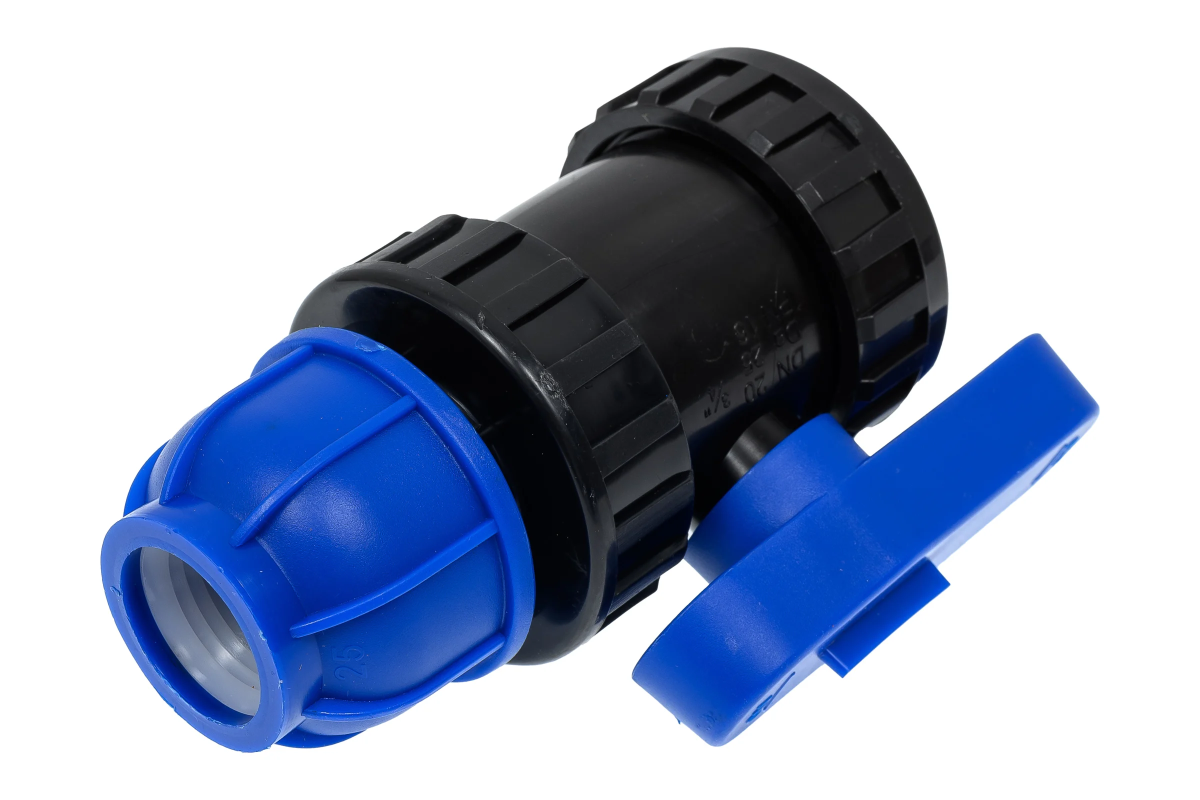 Кран ПНД CYKLON 25-1/2 нар. 12 шт. PFKM2512