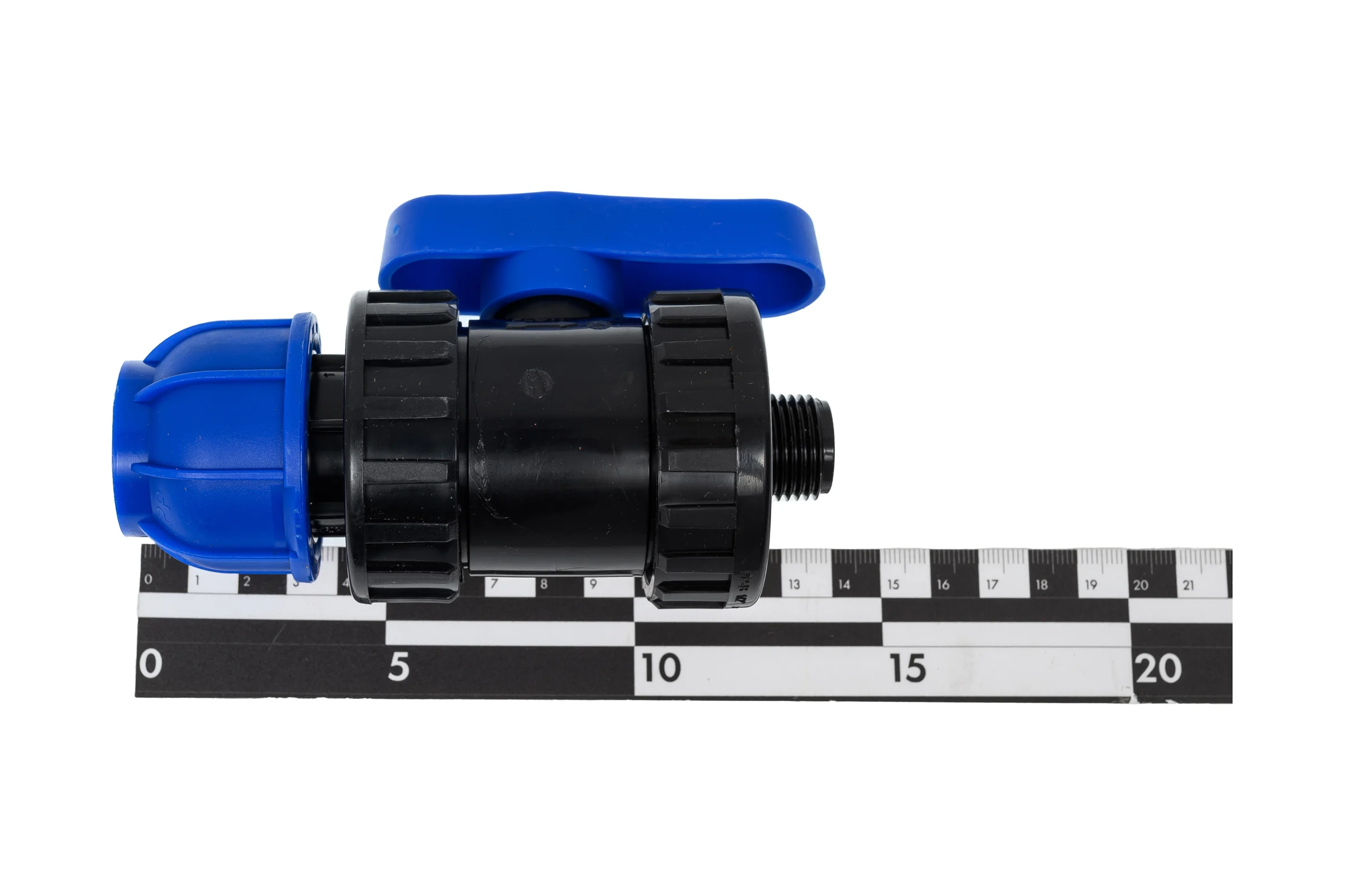 Кран ПНД CYKLON 25-1/2 нар. 12 шт. PFKM2512