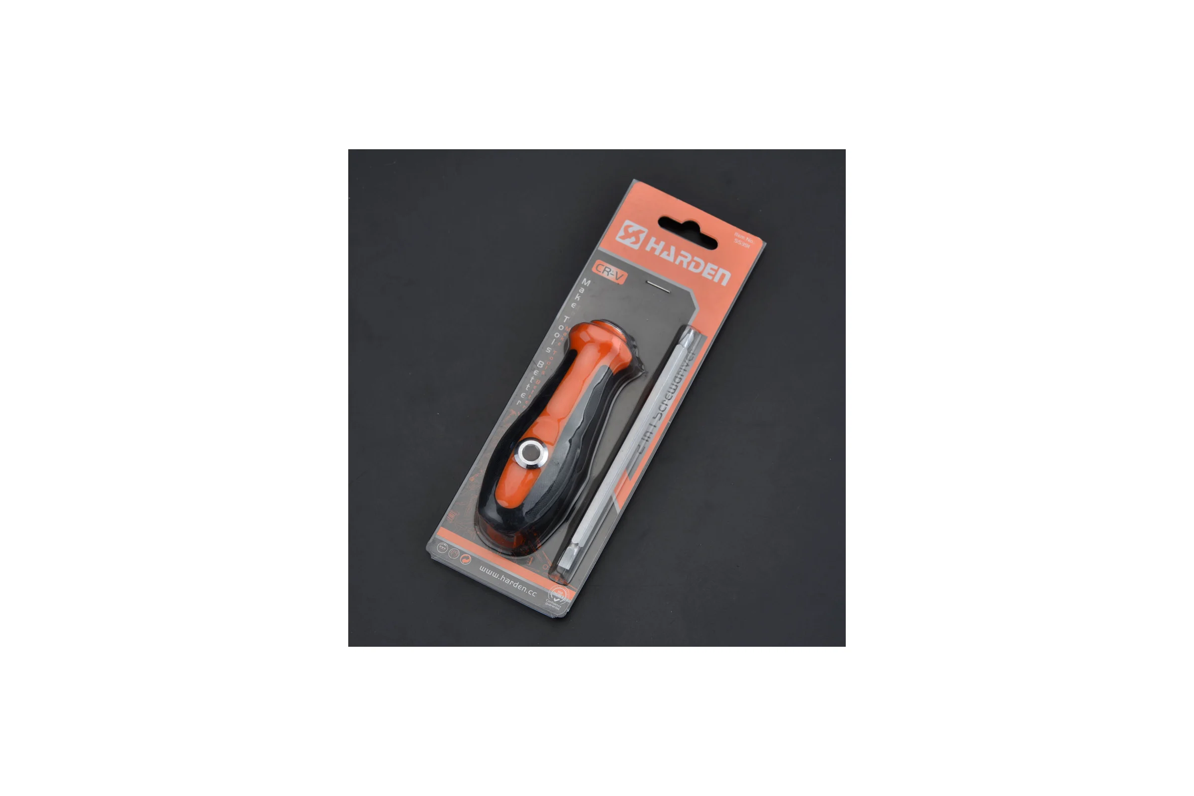 Отвертка HARDEN универсальная PH+SL, 2 в 1, CRV 550391