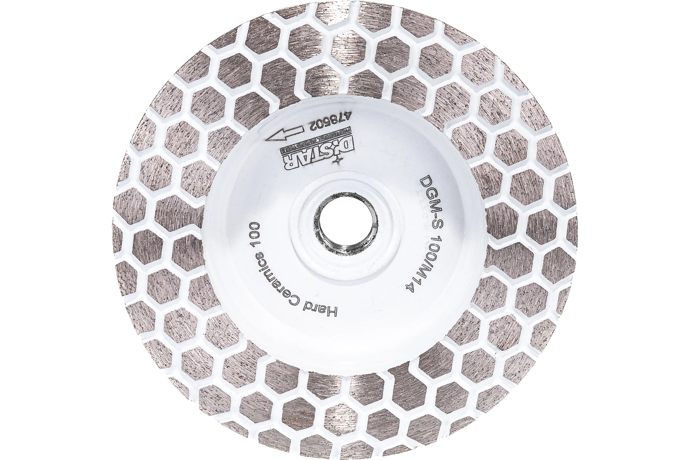 Фреза алмазная по керамограниту HARD CERAMICS (100 мм; M14; №100) DiStar 17483522005