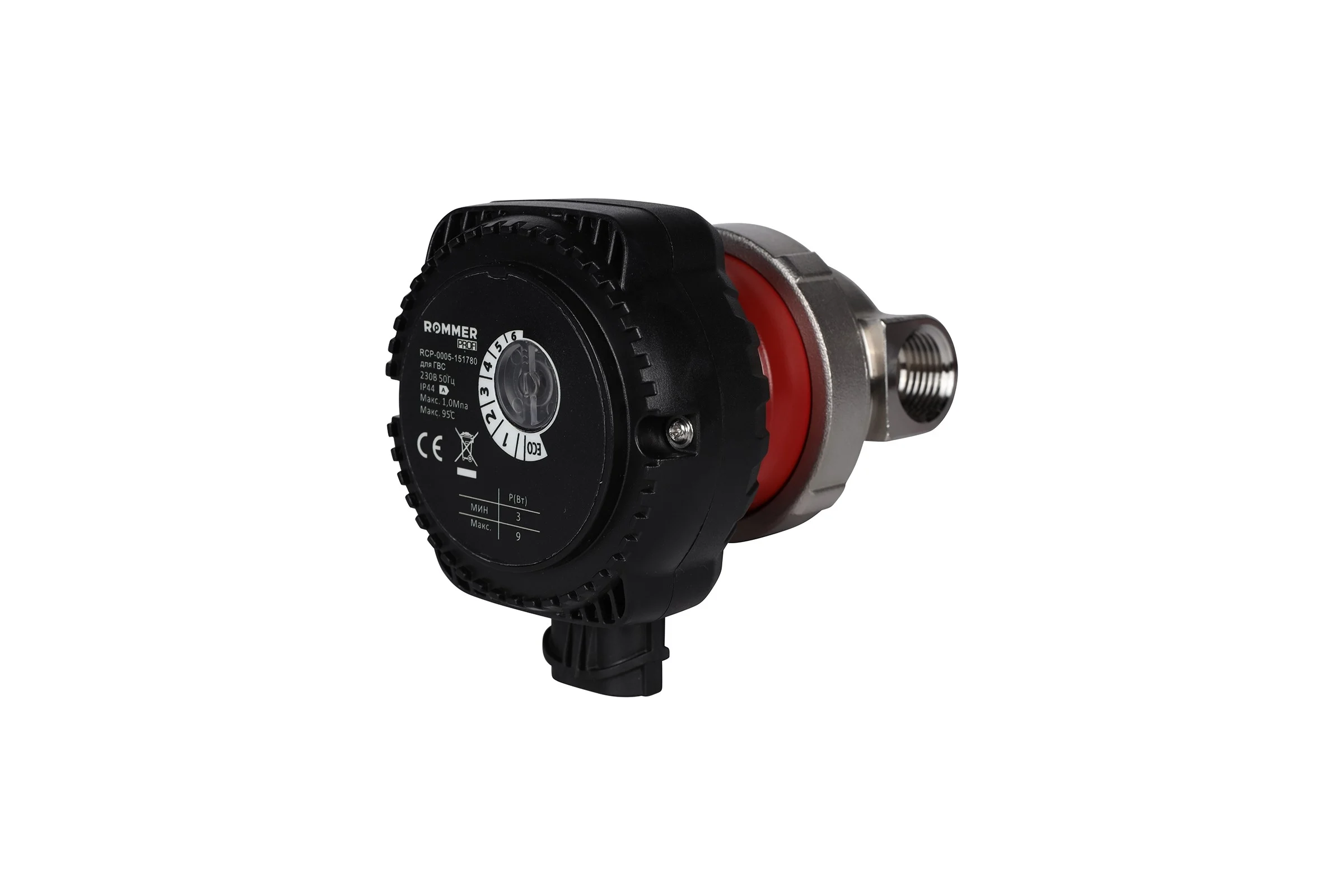 Циркуляционный насос для ГВС ROMMER с таймером RCP-0005-152080 RG0092KSG51541