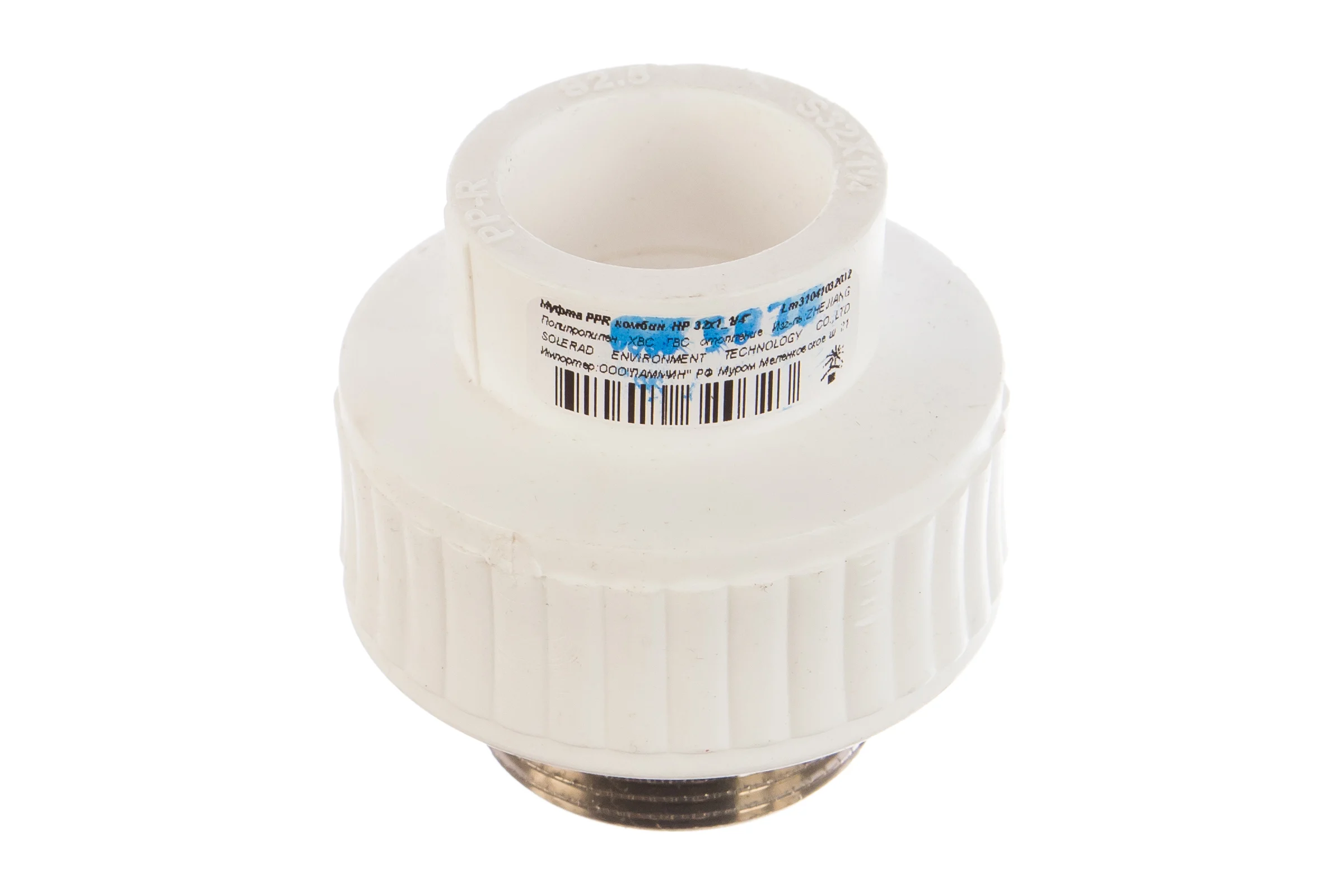Комбинированная муфта PPR LAMMIN НР 32х1 1/4" Lm31041032032