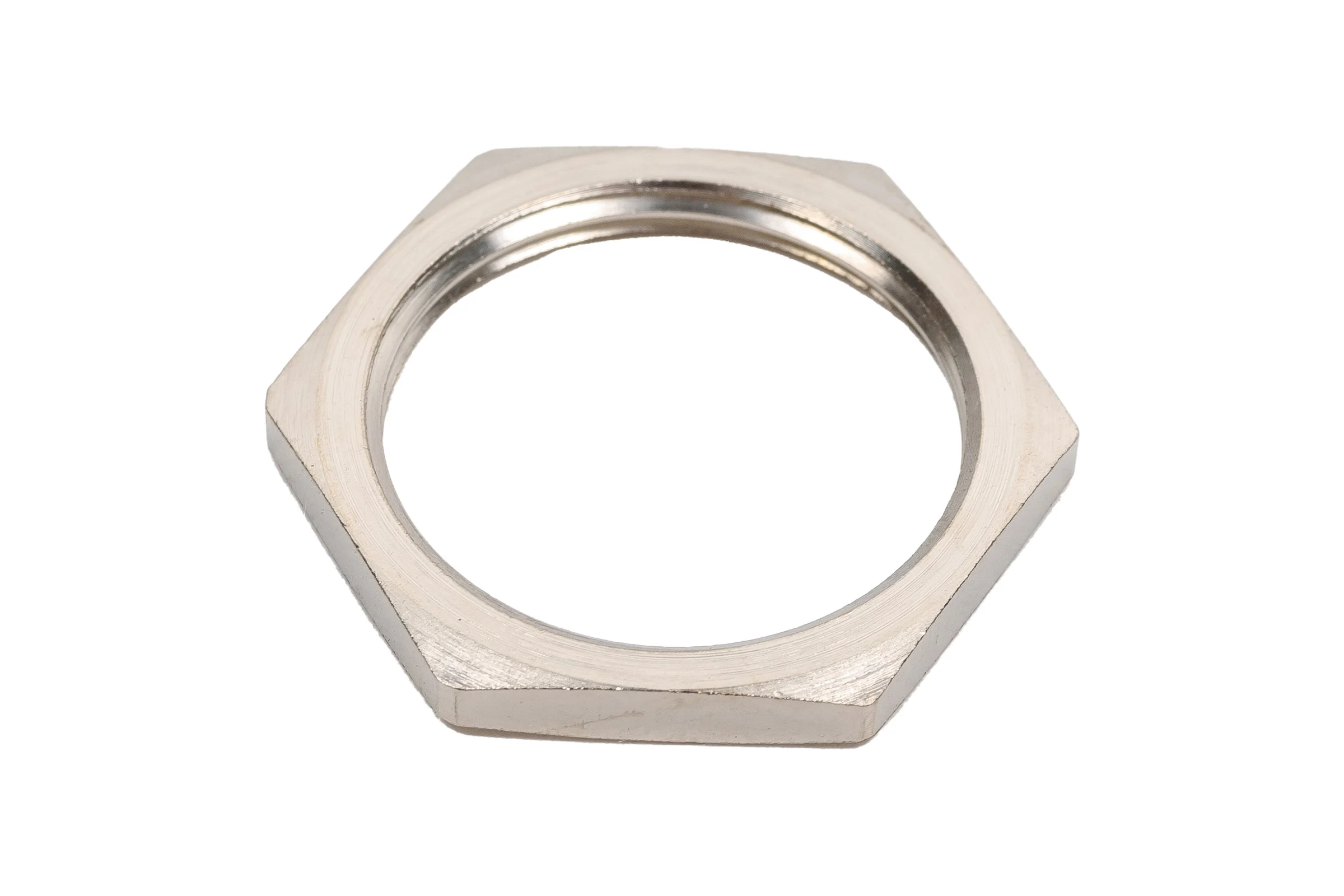 Контргайка ООО "БЛОК" 25 КГ (никелированная латунь) , М25x1,5 25 КГ Ni