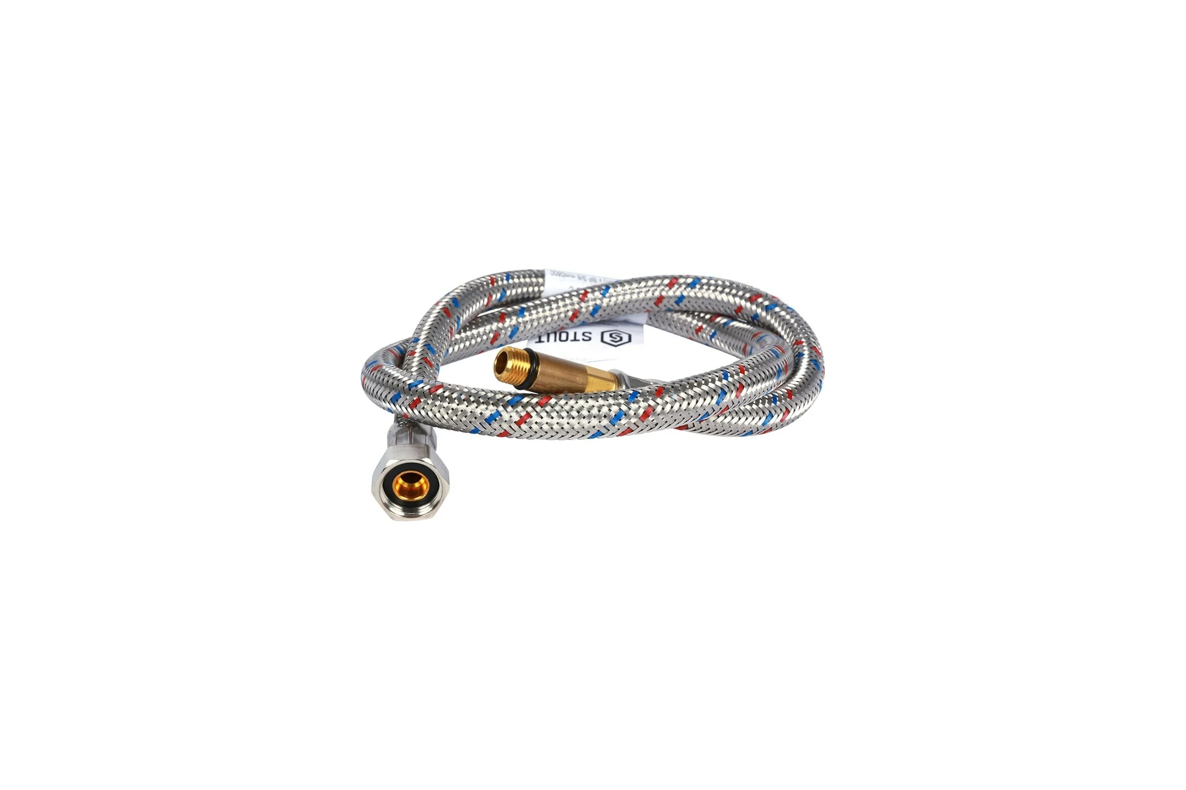 Гибкая подводка (M 10 х ВР 3/8; 1000 мм) SHF-0039-351015 STOUT RG008V1OM9I5RO