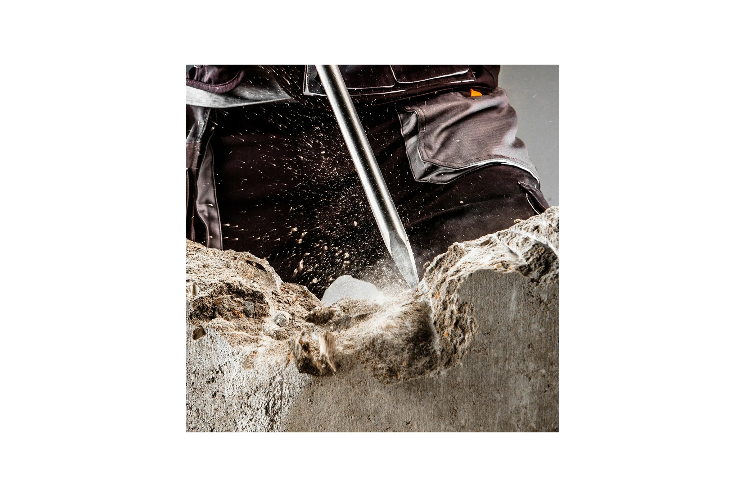 Зубило пикообразное (14x250 мм; SDS Plus) GRAPHITE 57H556