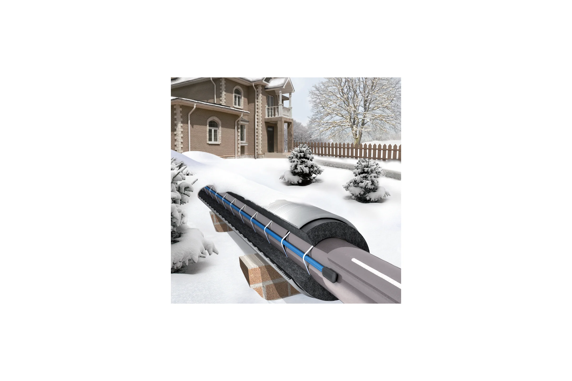 Греющий кабель Хитус ARDpipe-30 900 Вт 30 м HAAP30030