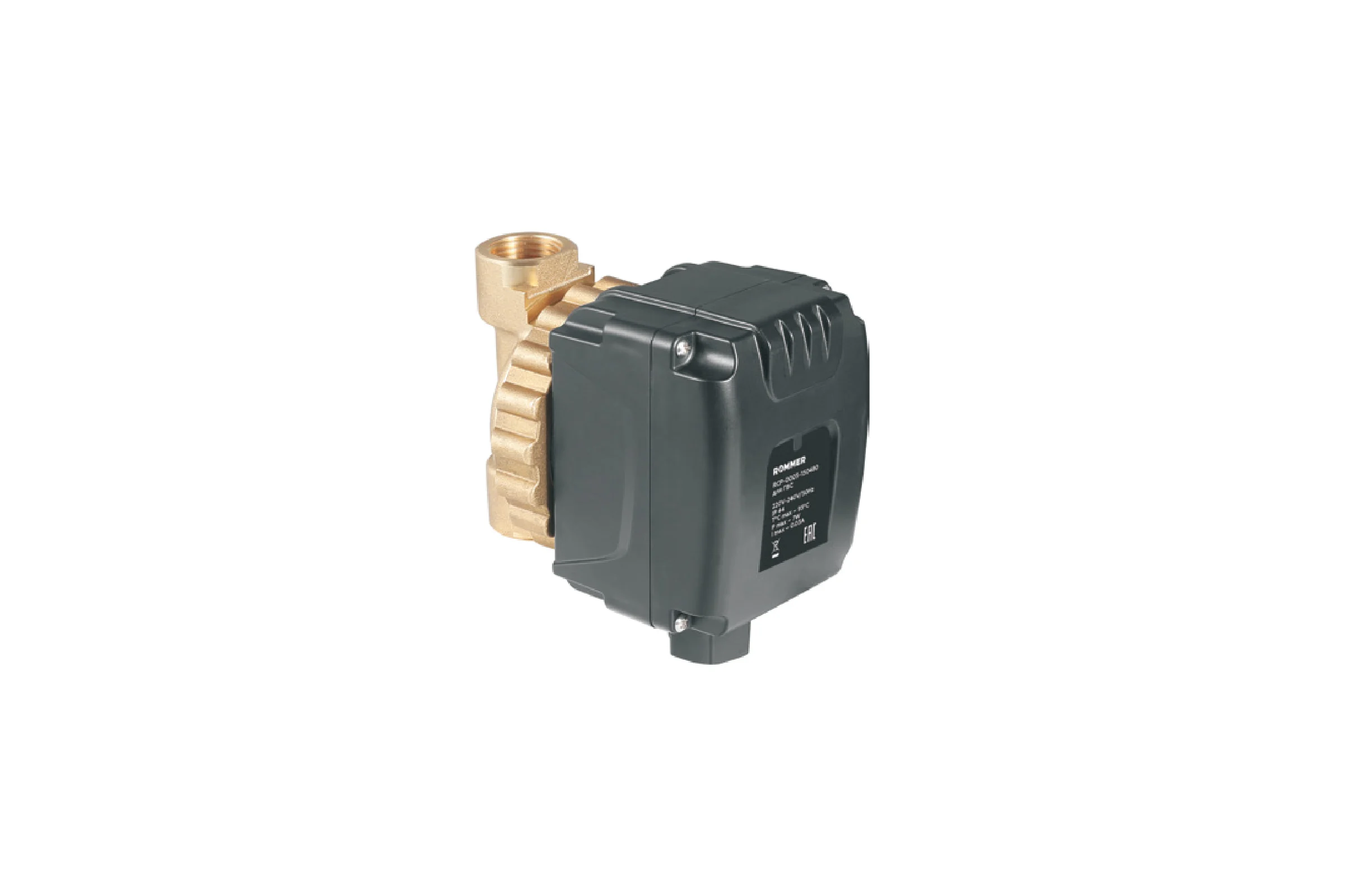 Циркуляционный насос для ГВС ROMMER корпус латунь RCP-0005-150480 RG0092KSG50RC0
