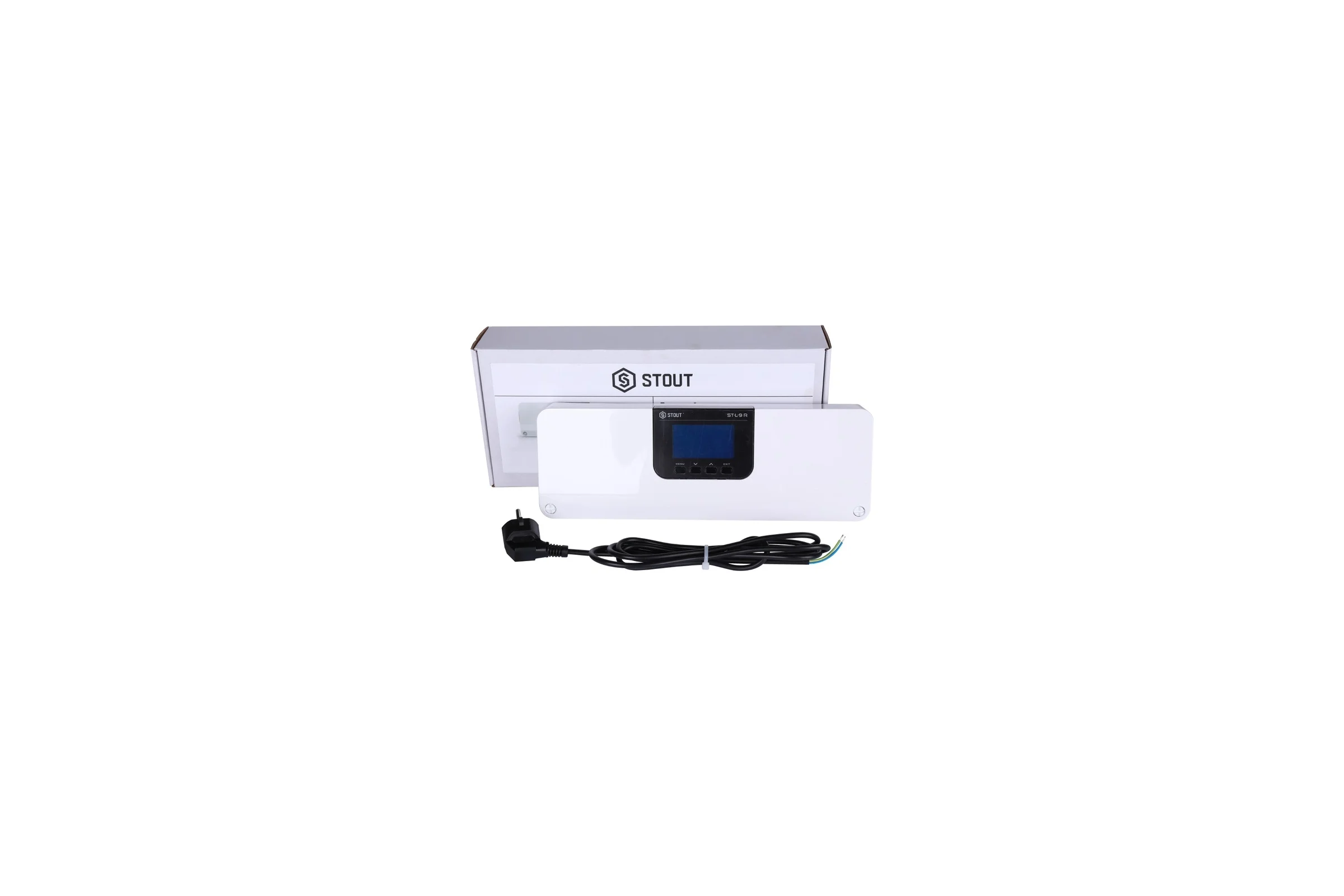 Проводной контроллер термостатических клапанов L-9r STOUT STE-0101-009000 RG008V0JPENBMS