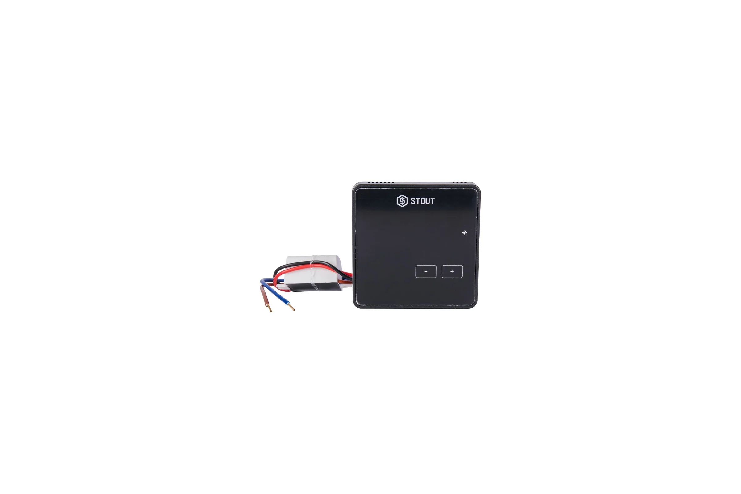 Беспроводной комнатный регулятор R-8z, черный STOUT STE-0101-008004 RG008V0JGPKNGF