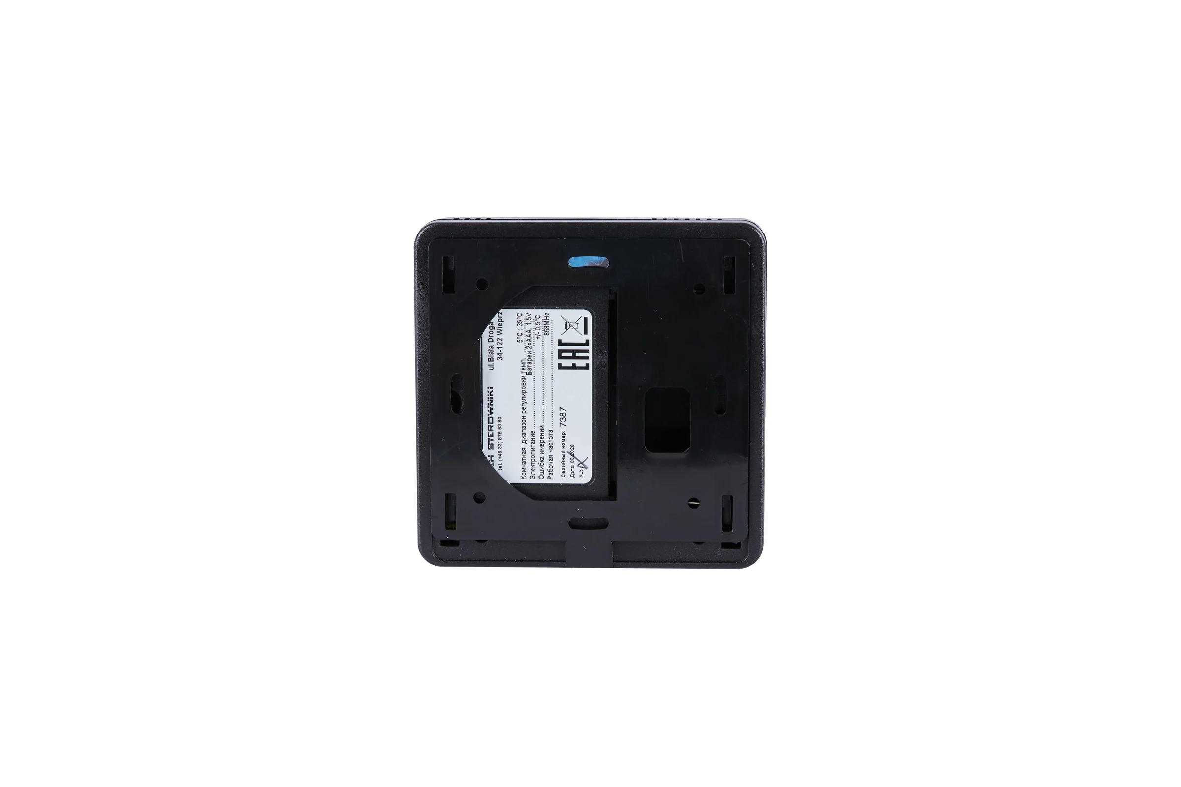 Беспроводной комнатный регулятор R-8b, черный STOUT STE-0101-008002 RG008V0JGQLQAT