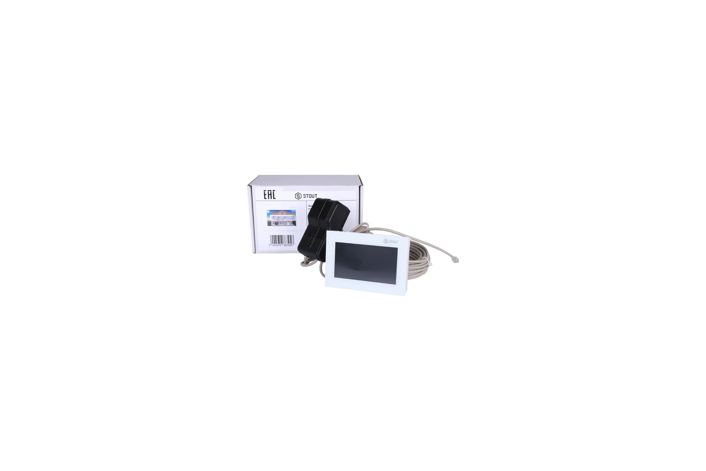 Комнатный регулятор со связью RS, ST-281 STOUT STE-0101-100281 RG008V0JPMBTB6
